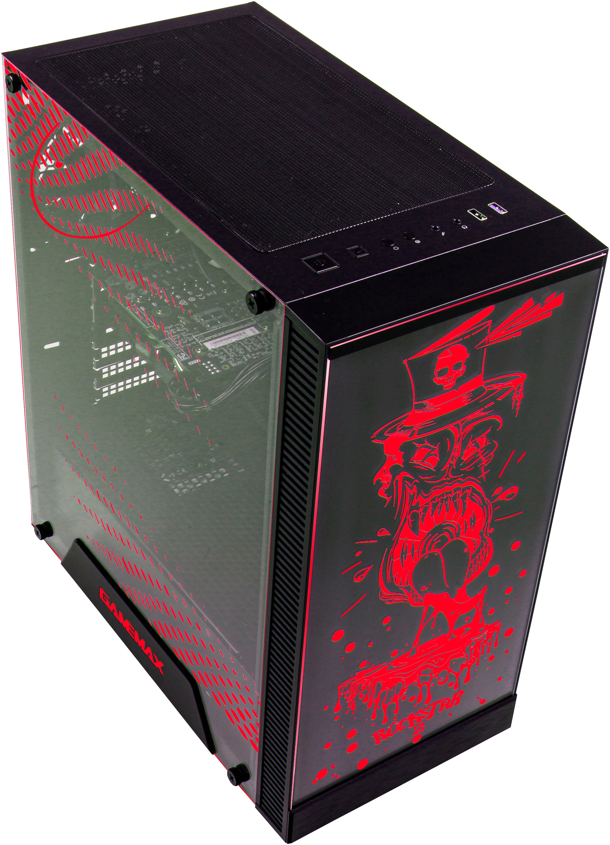 Hyrican PC-Komplettsystem »MegaDeal Gaming-PC-Set Rockstar«, Windows 11 + MSI PRO MP273A Monitor, 69cm (27") + Maus & Tastatur