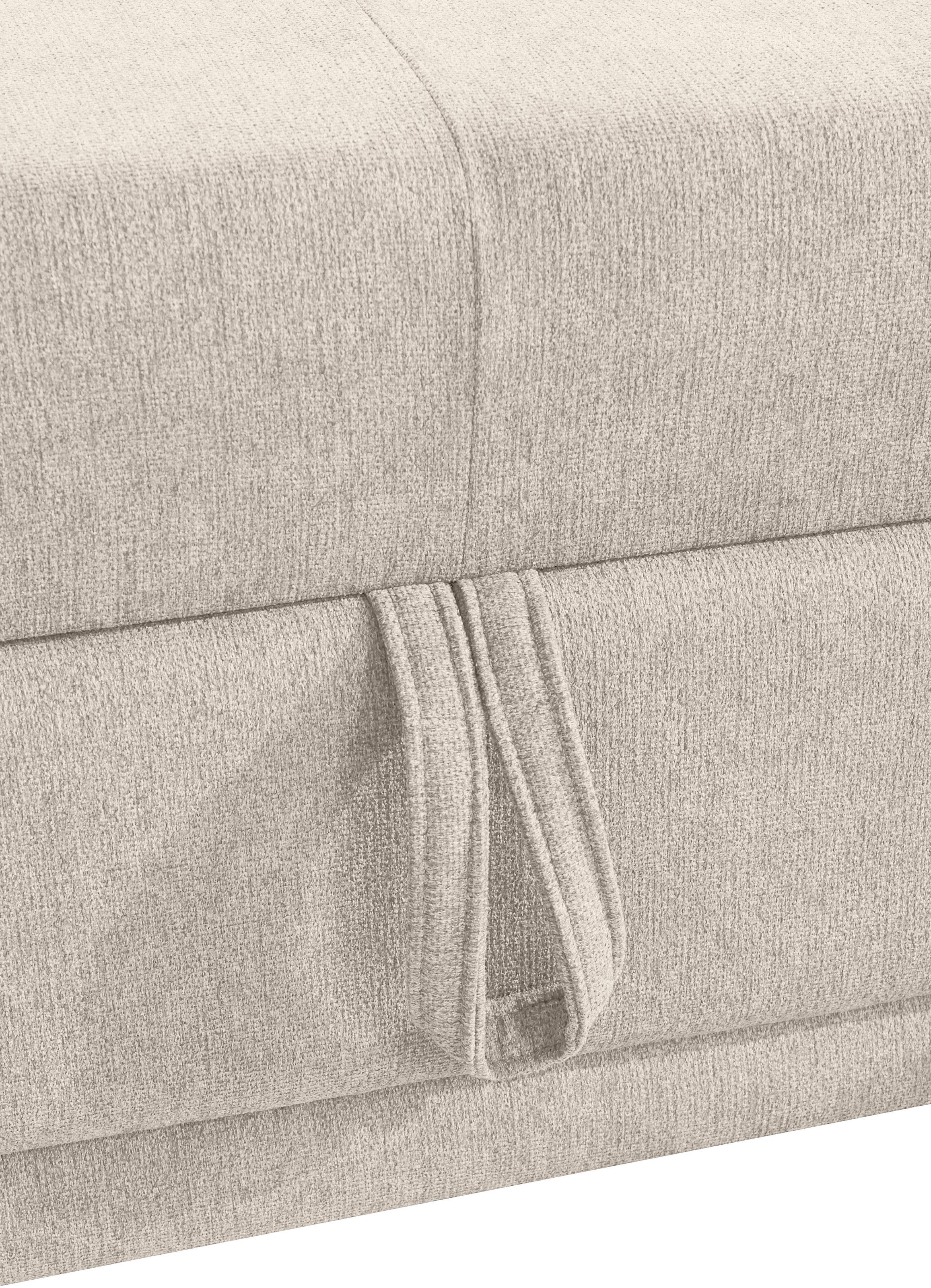 COTTA Ecksofa »Holiday L-Form mit Sitztiefen-, Armteil- und Kopfteilverstellung«, wahlweise mit Bettfunktion & Bettkasten