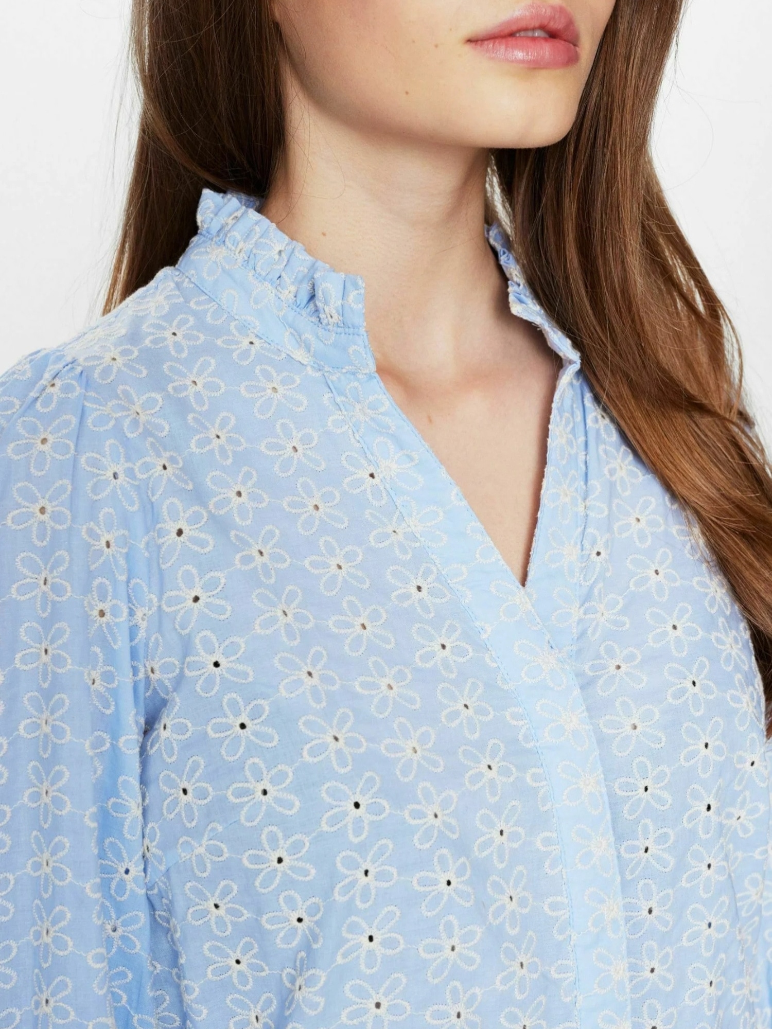 nümph Langarmhemd »Nümph Shirt NUSIVA«
