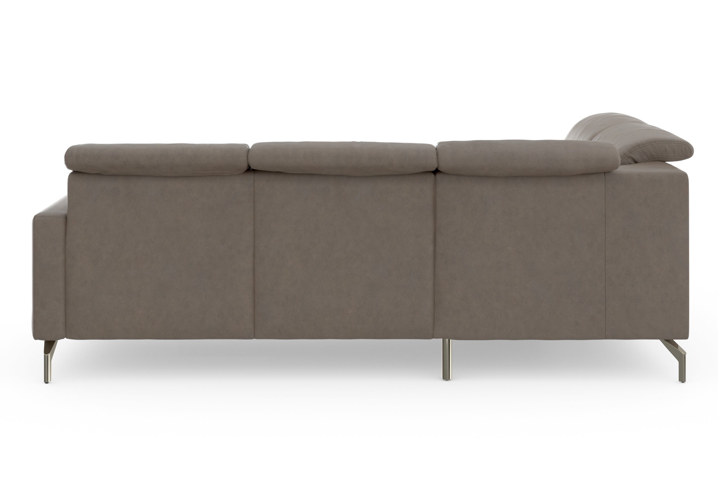sit&more Ecksofa »Bailando L-Form«, wahlweise mit Kopfteilverstellung und Vorziehsitz, motorisch