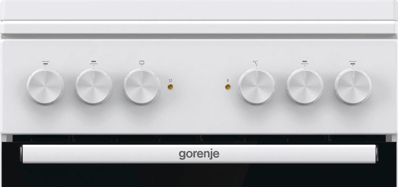 GORENJE Platten-Standherd »GE 5A23WH«, GE 5A23WH, Aqua Clean, AirFry