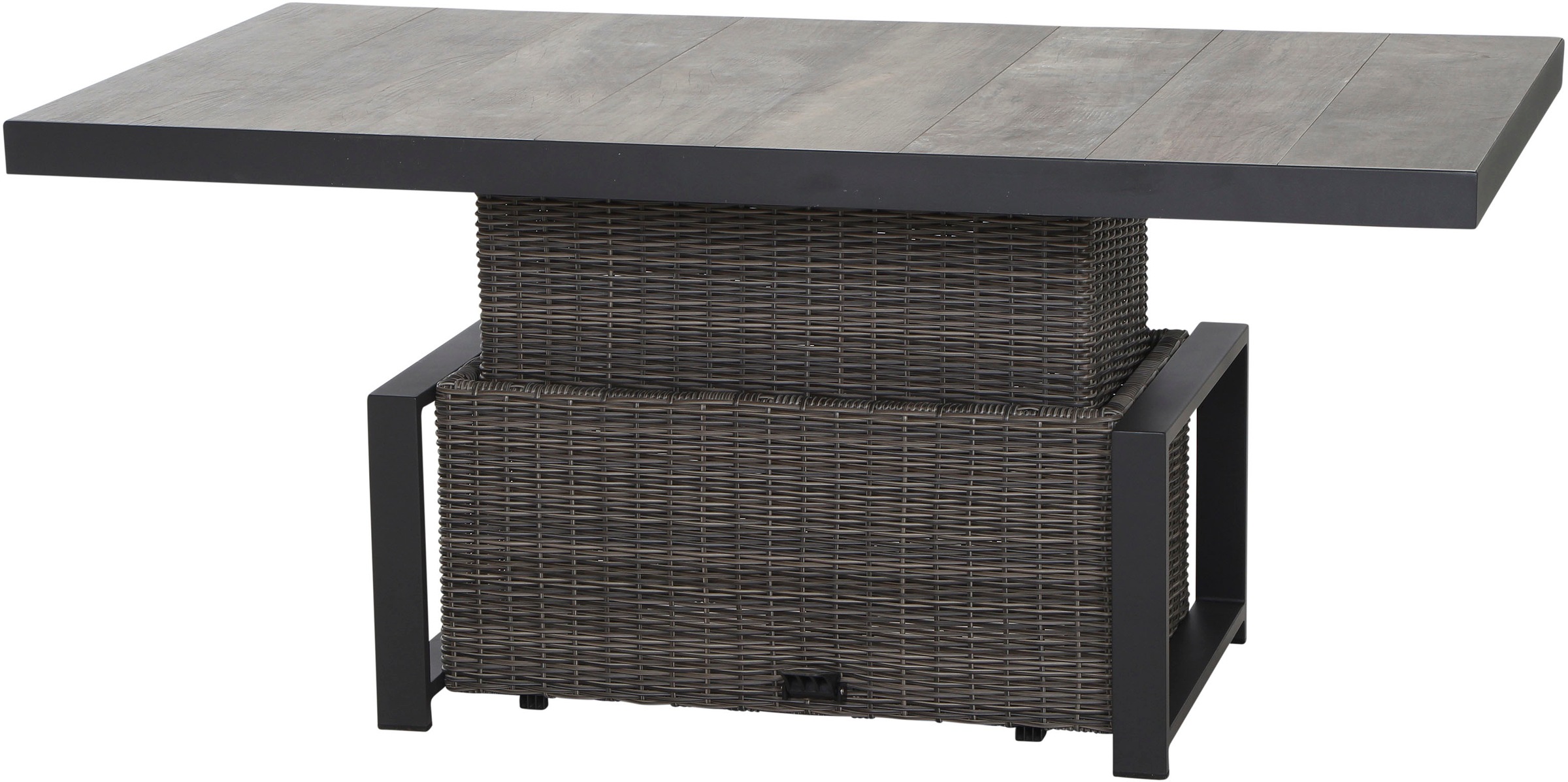 Siena Garden Gartenlounge-Set »Corido«, (Set, 9 tlg.), bestehend aus 2 Sesseln, 1 Sofa, 1 Tisch und 5 Auflagen