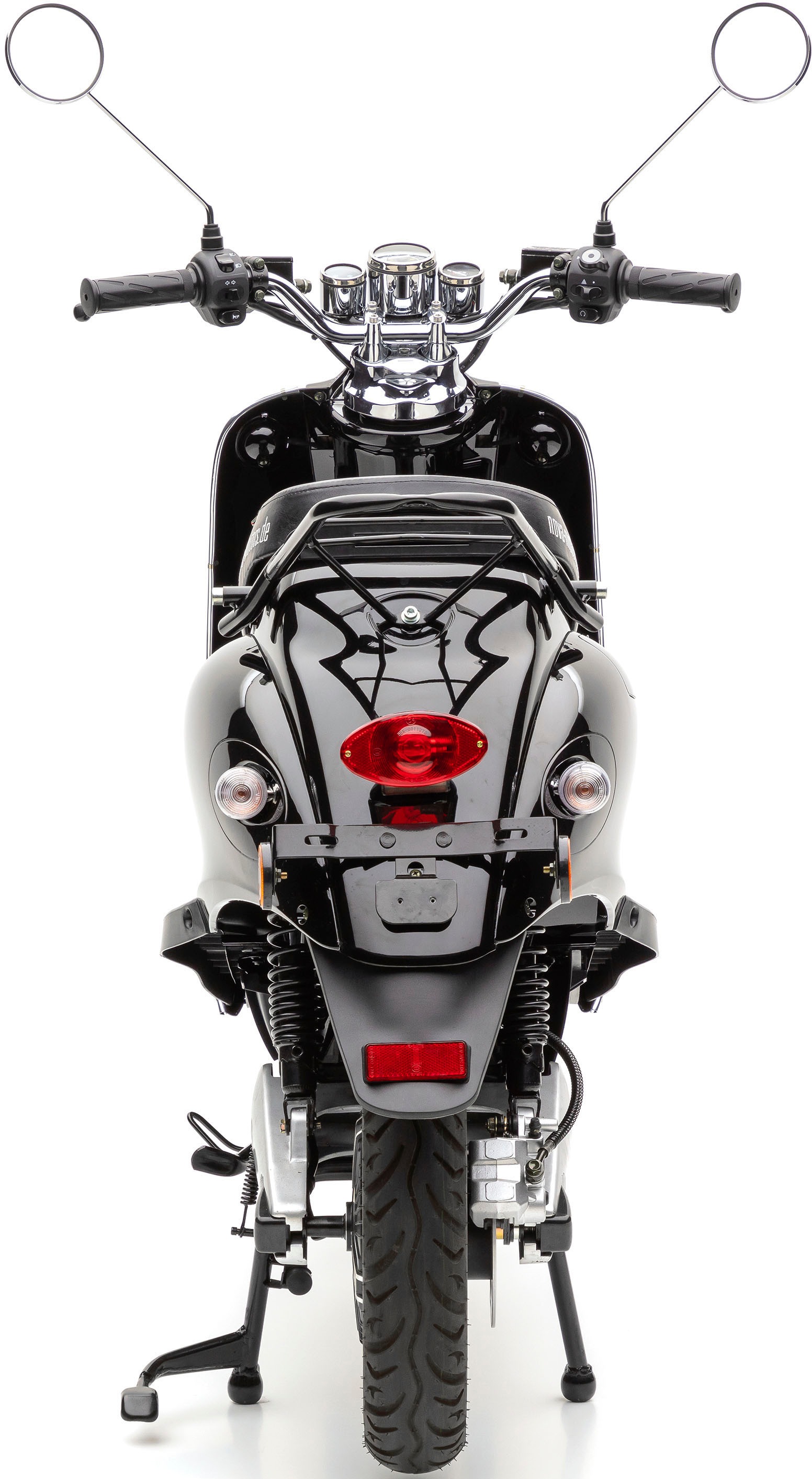 Nova Motors E-Motorroller »eRetro Star Li«, bis zu 40 km Reichweite, härteverstellbare Dual-Stoßdämpfer hinten
