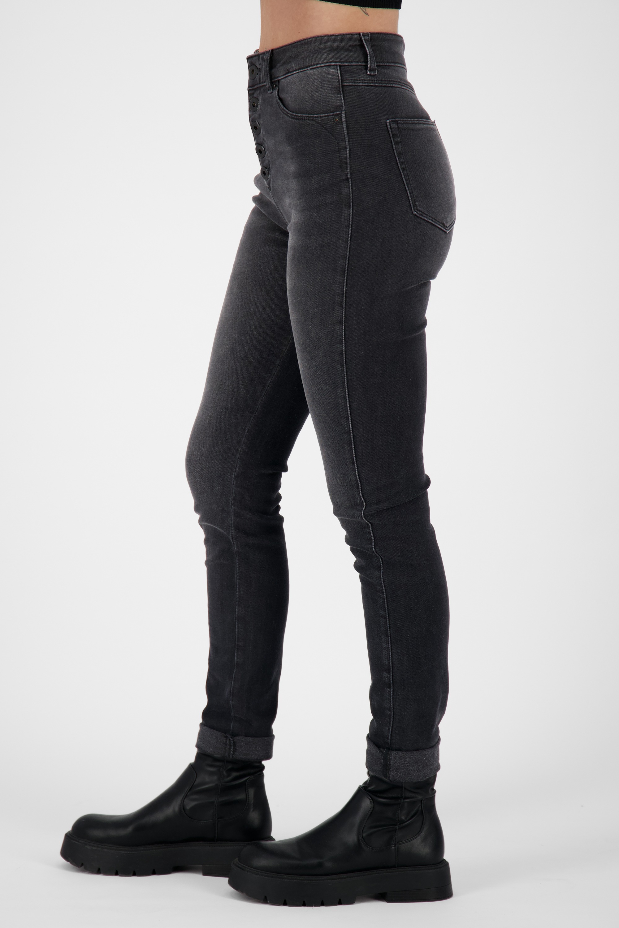 Alife & Kickin Mom-Jeans »Damen LeonoraAK DNM Q«
