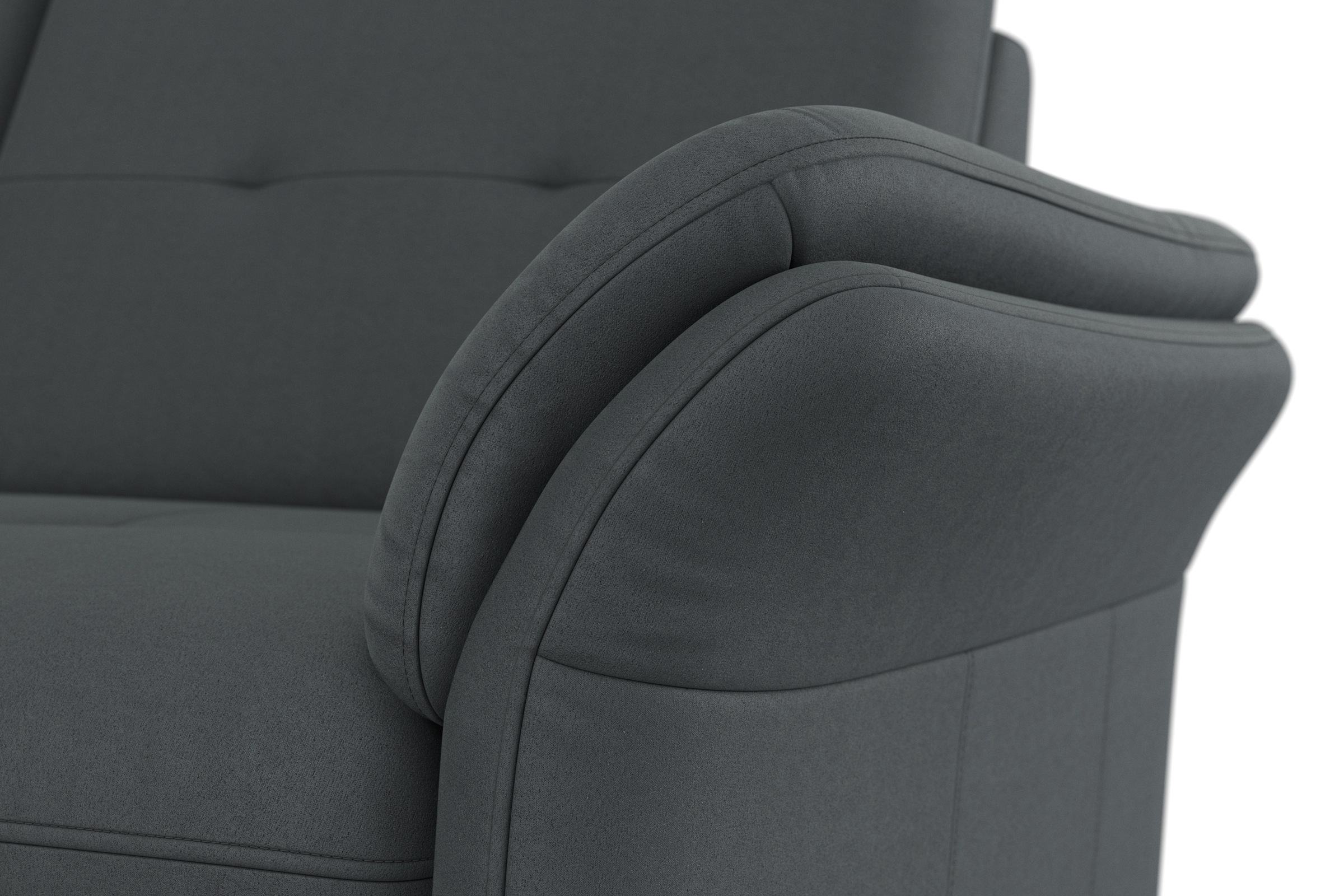 sit&more Ecksofa »Göteborg«, Sitztiefenverstellung und Federkern, wahlweise mit Bettfunktion