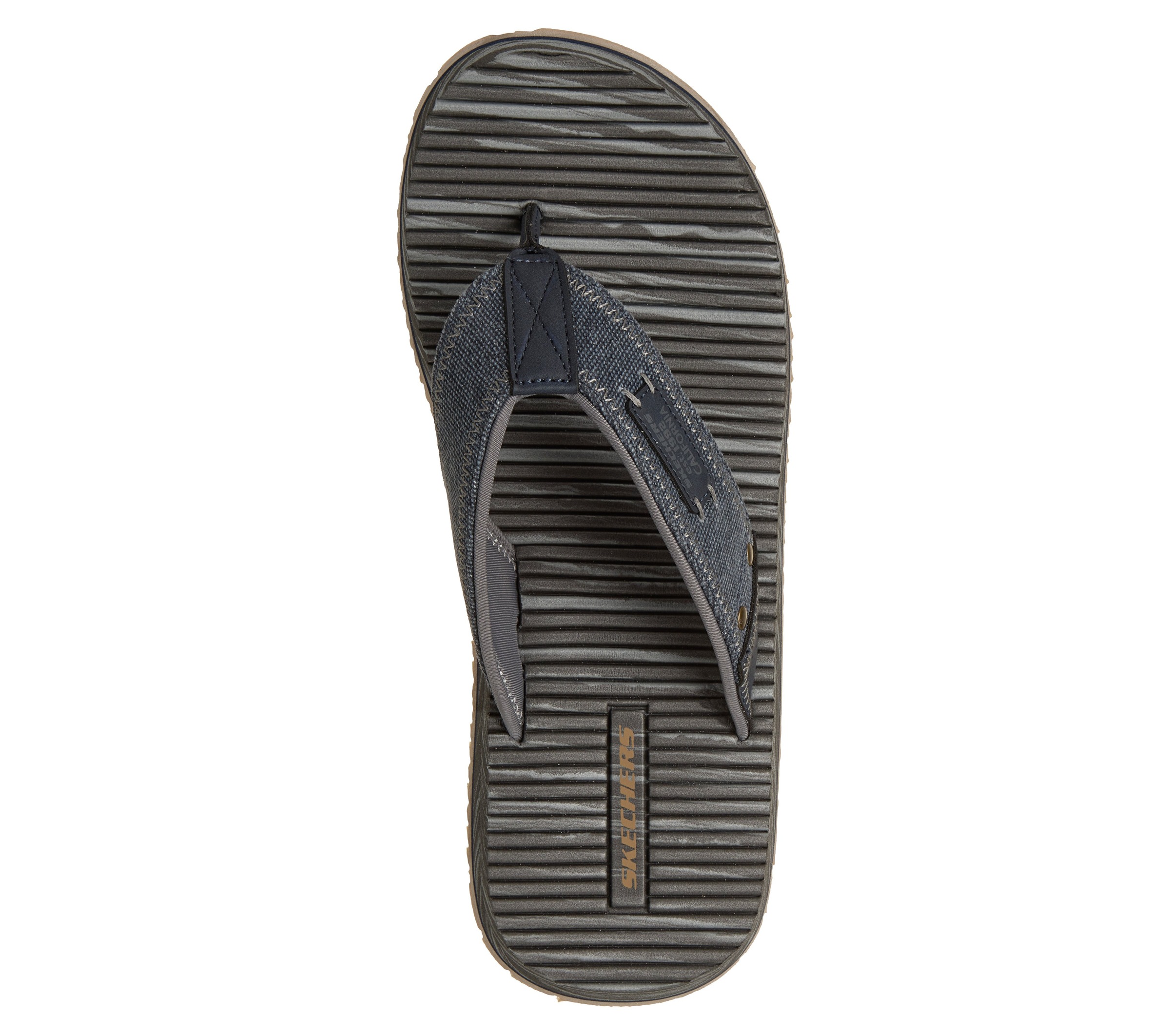 Skechers Zehentrenner »QUILL«  Sommerschuh, Strandschuh, Urlaubsschuh im Materialmix