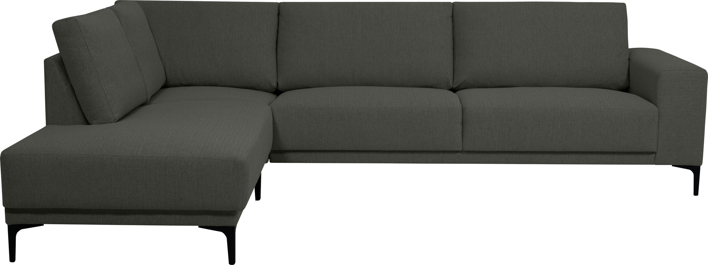 Places of Style Ecksofa »Xander, L-Form,«, Breite 289 cm, Webstoff, Soft-To günstig online kaufen