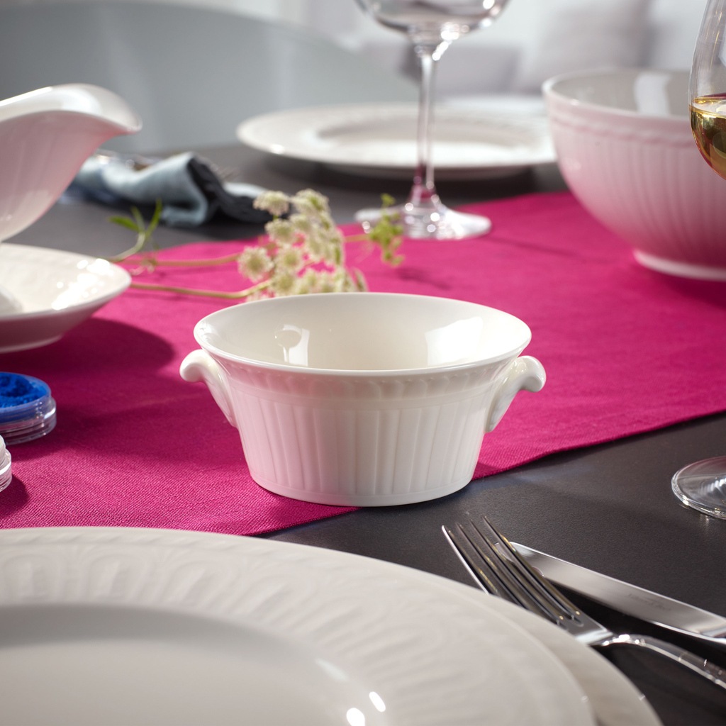 Villeroy & Boch Tasse »Suppentassen Cellini 400 ml 6er Set weiß« günstig online kaufen