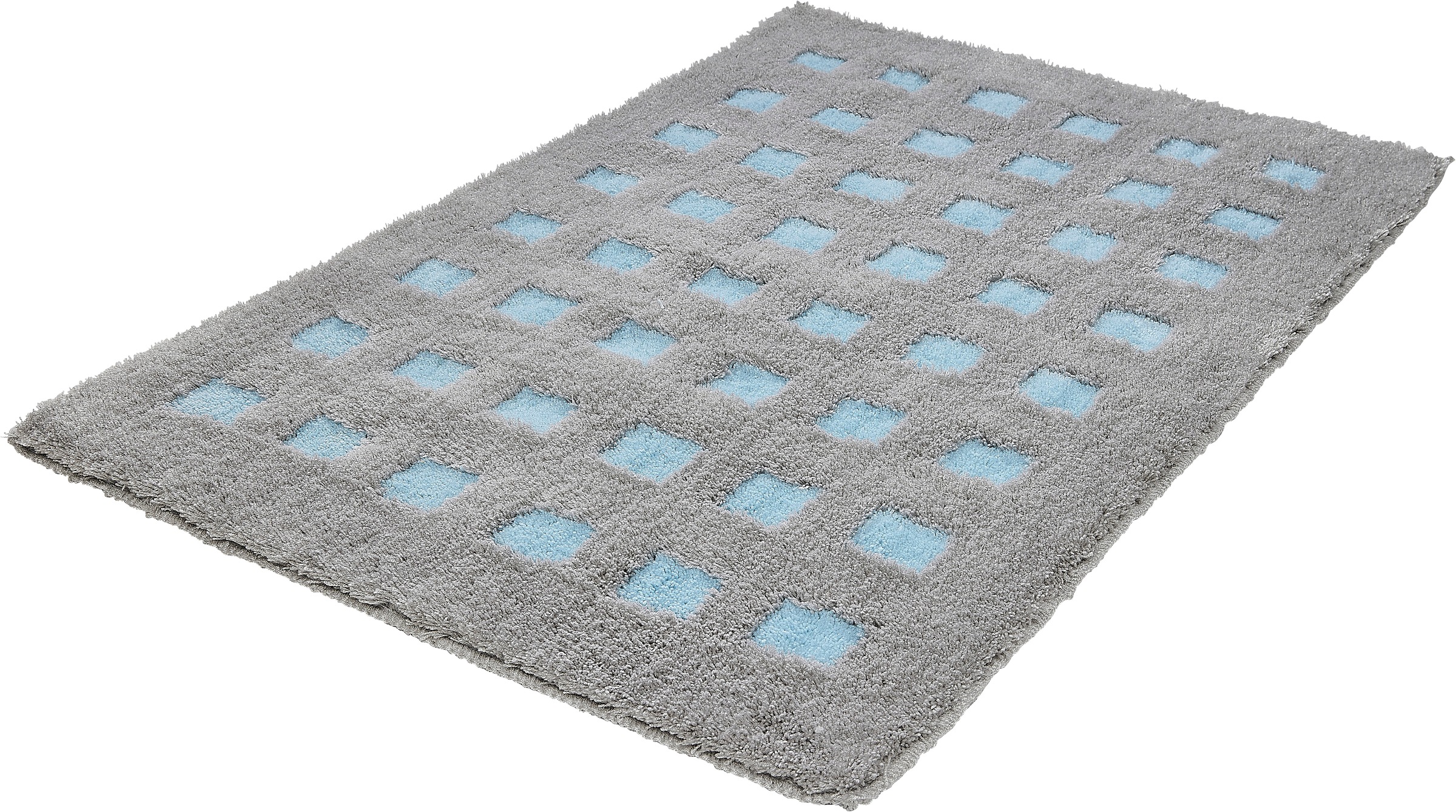 Kleine Wolke Badematte »Boxes« Höhe 20 mm rutschhemmend beschichtet fußbode günstig online kaufen