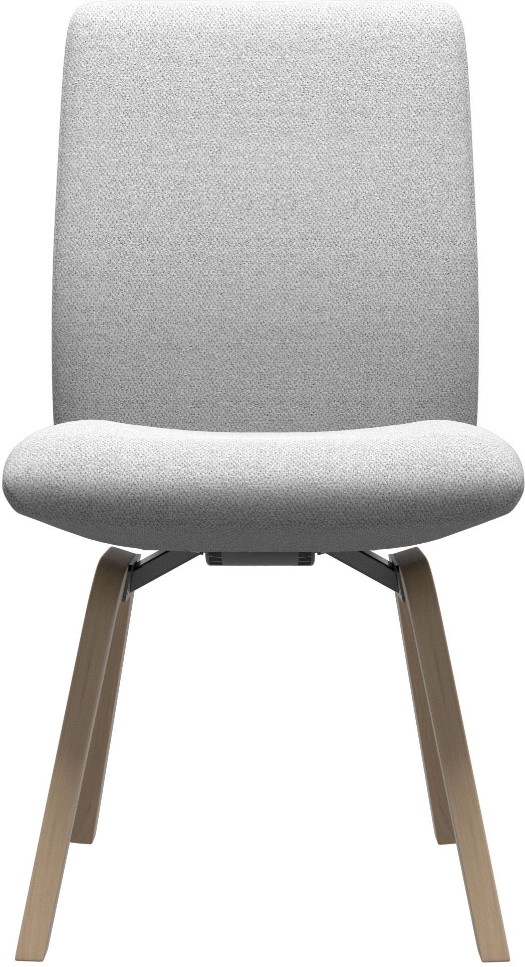 Stressless® Polsterstuhl »Laurel«, ROHLEDER Stoff Q2 FARON, Low Back, Größe L, mit schräggestellten Beinen in Eiche gekalkt