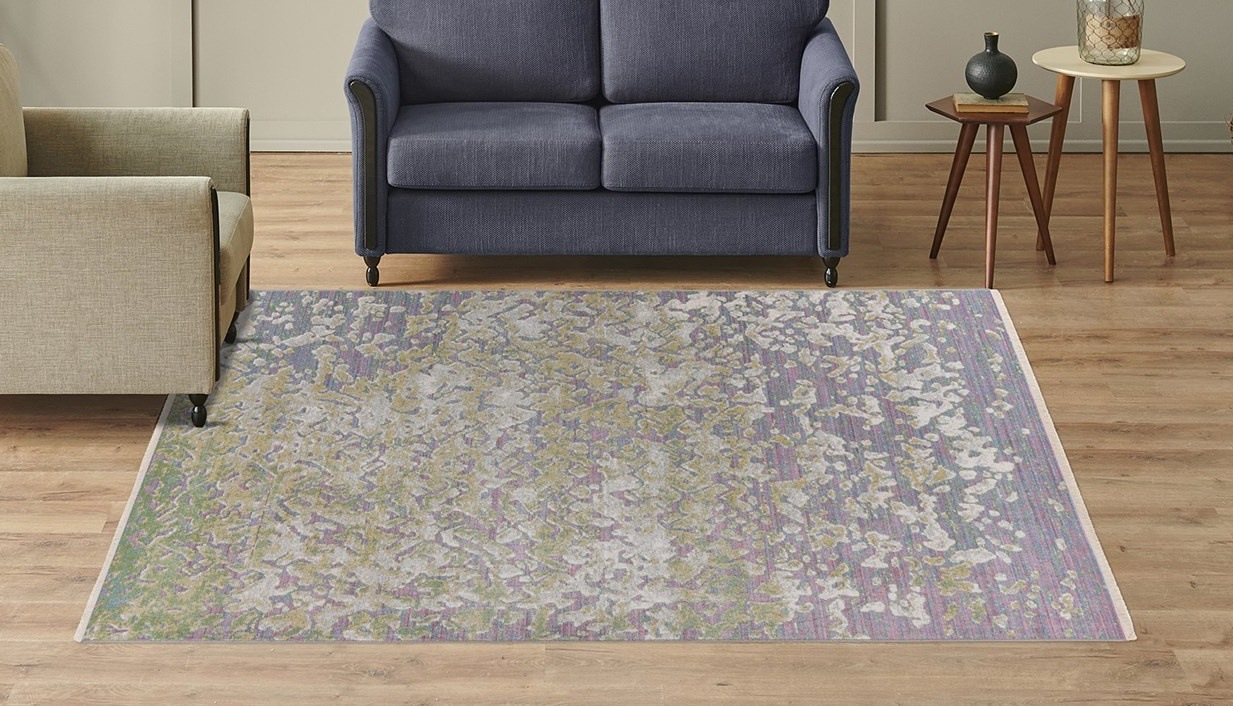 Kayoom Teppich »Dilan 300«, rechteckig, 5 mm Höhe, weicher Kurzflor, Vintag günstig online kaufen