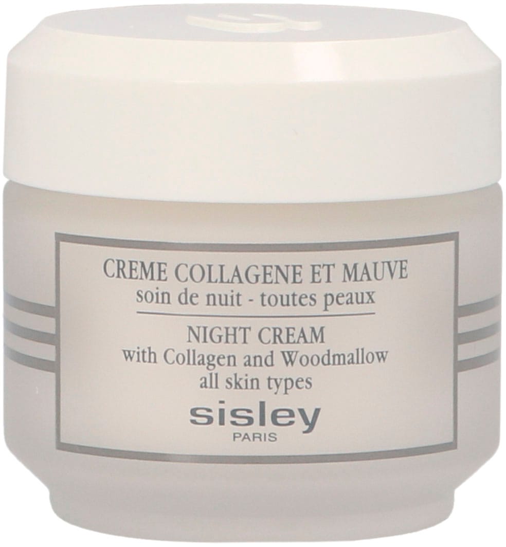 sisley Gesichtspflege »Night Cream With Collagen And Woodmallow« Korrigiert Zeichen der Hautalterung, straffende Nachtpflege.