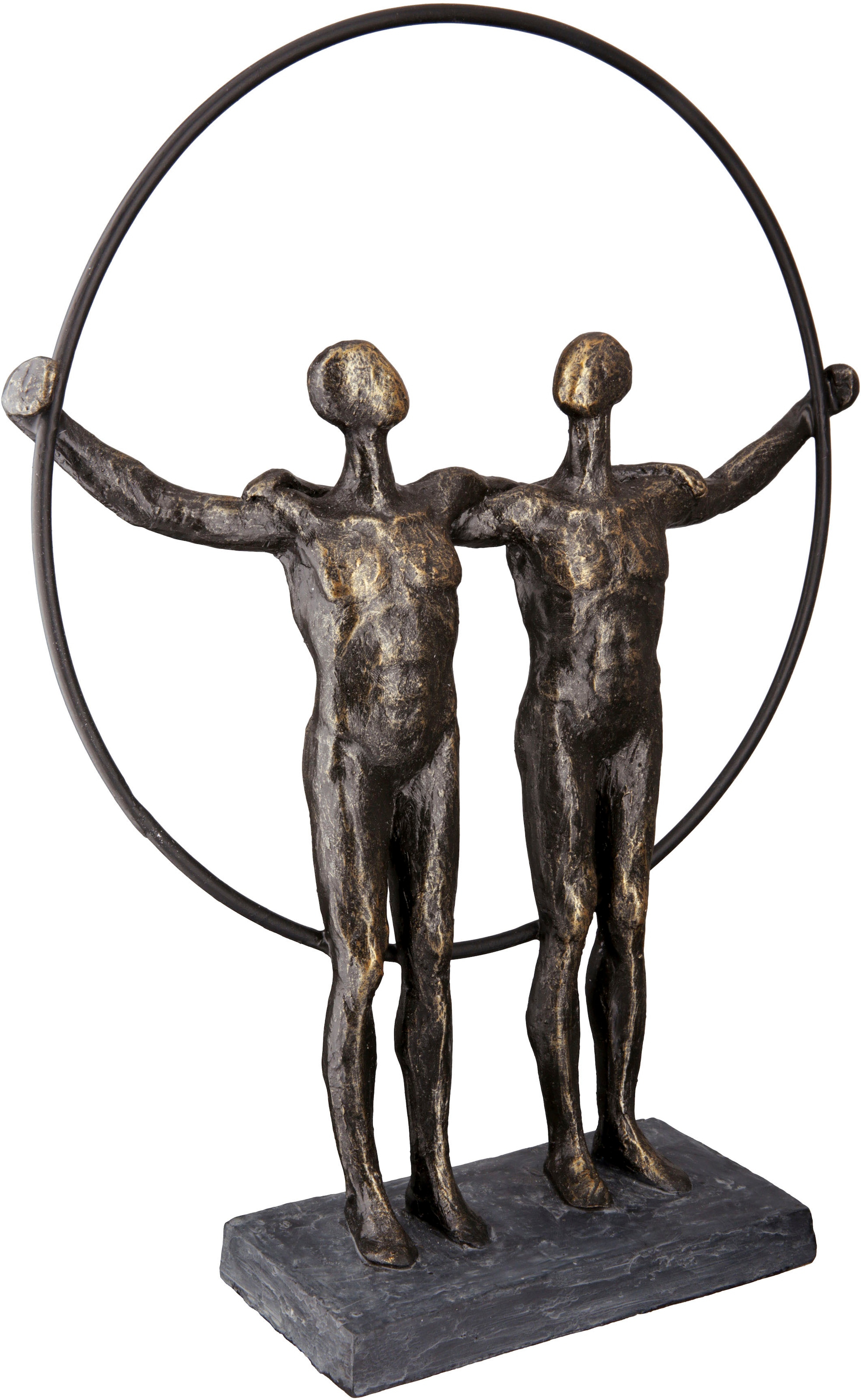 Casablanca by Gilde Dekofigur »Skulptur two men«