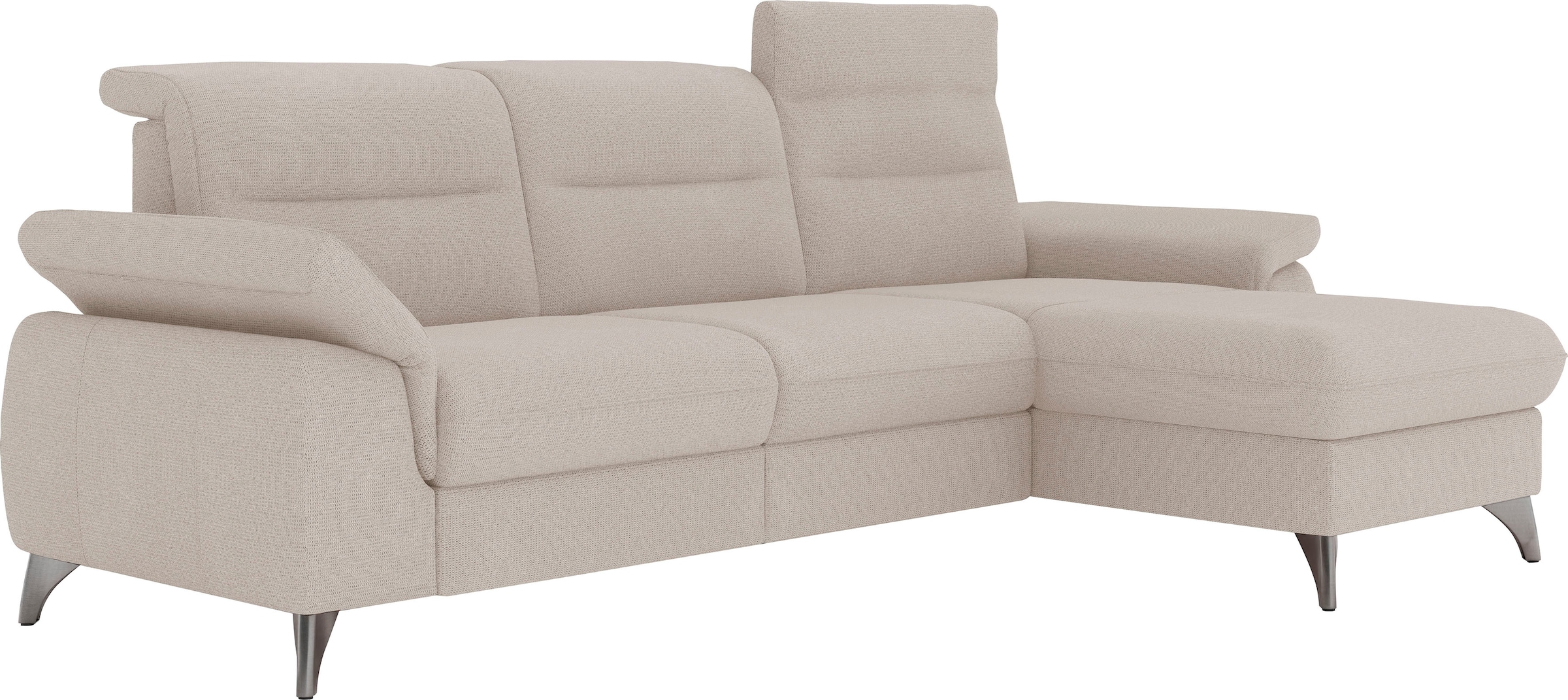 sit&more Ecksofa »Astoria L-Form«, wahlweise mit motorischer Relaxfunktion
