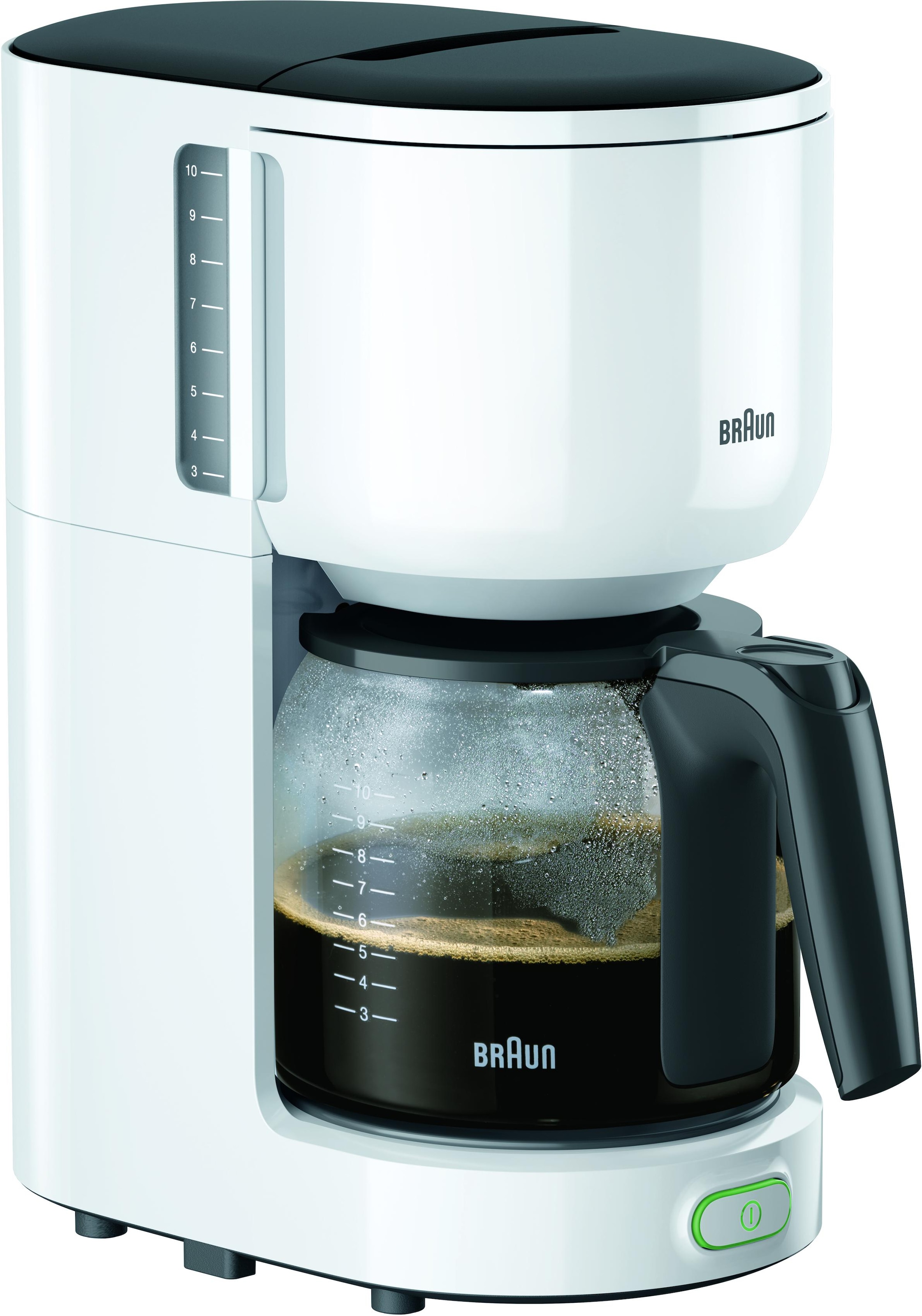 Braun Filterkaffeemaschine »KF 3120 BK«, Papierfilter, 1x4
