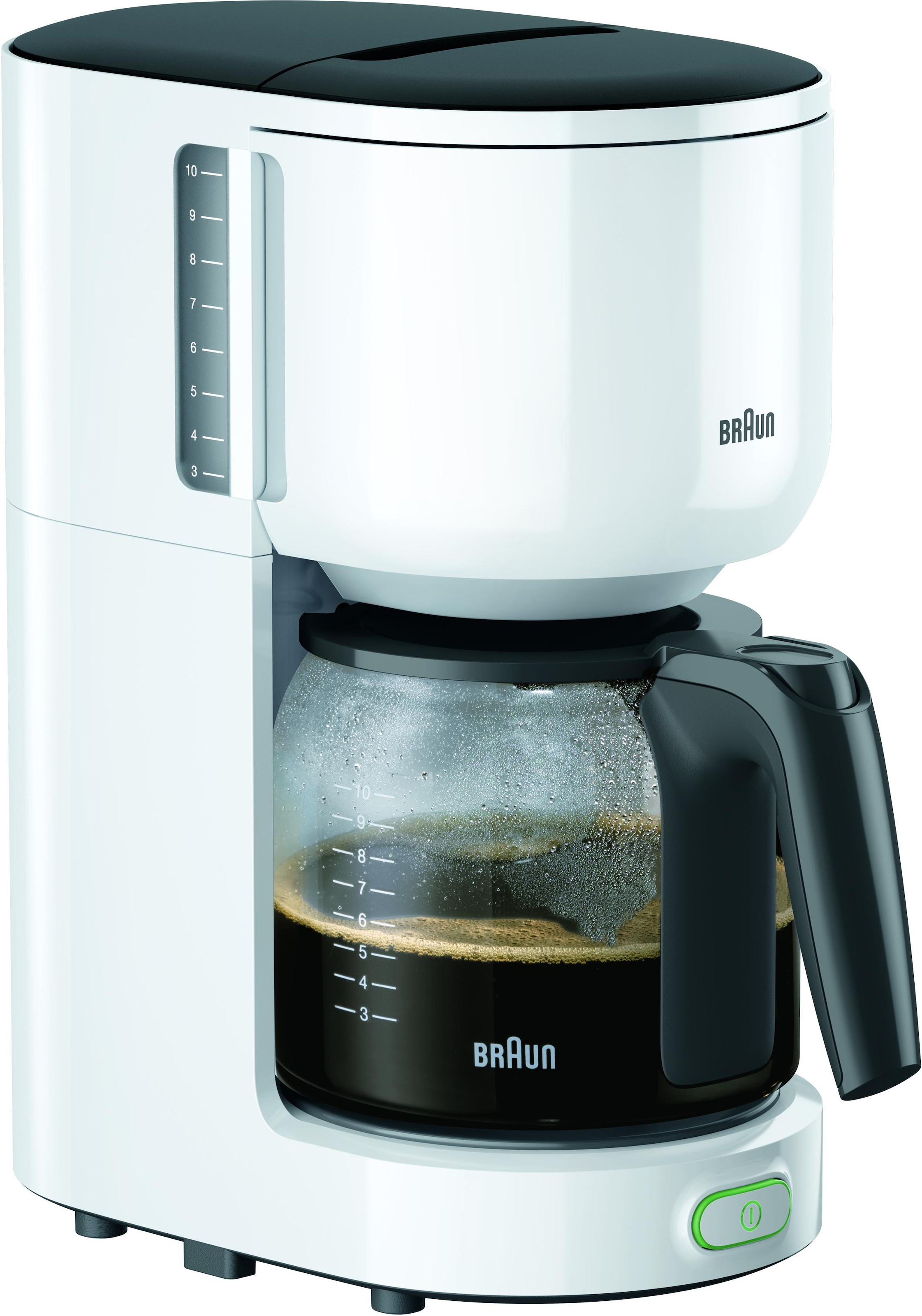 Braun Filterkaffeemaschine »KF 3120 WH«, Papierfilter, 1x4 auf Rechnung  bestellen