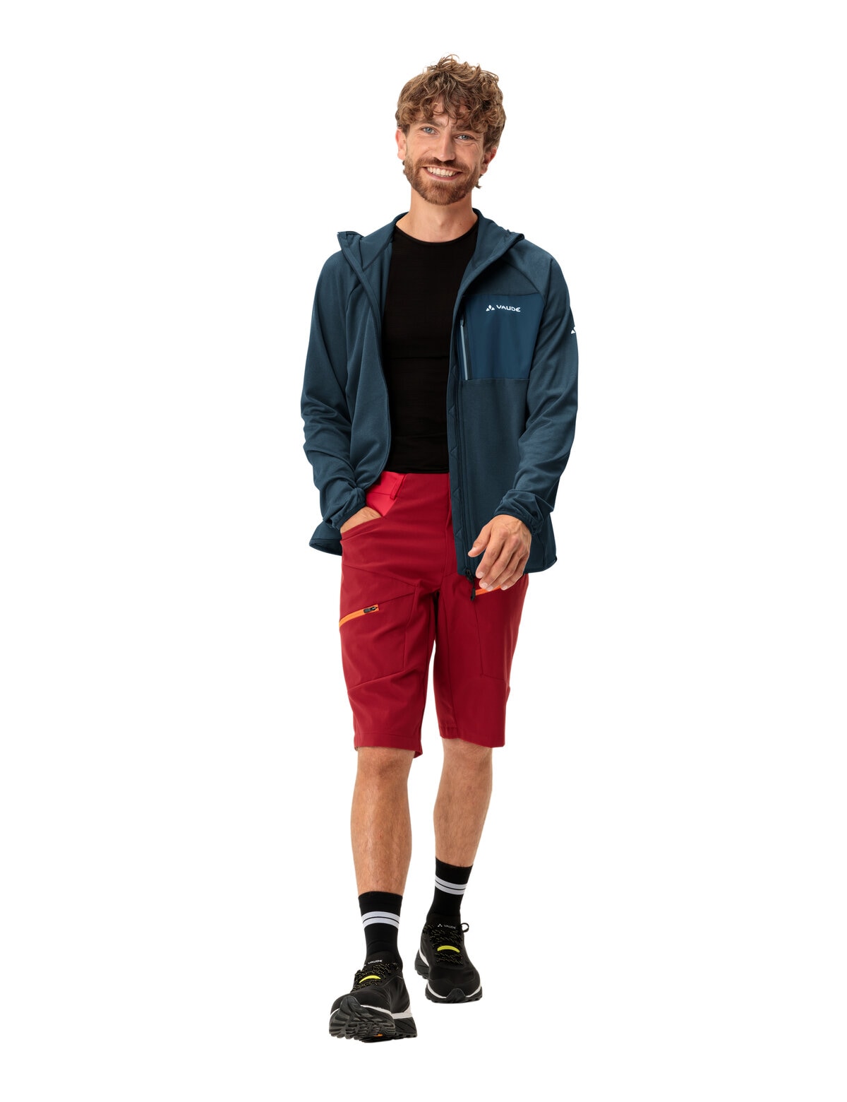 VAUDE Fleecejacke »MEN'S TEKOA FLEECE JACKET II« mit Kapuze für Sport- und Outdoormode, mit Kapuze