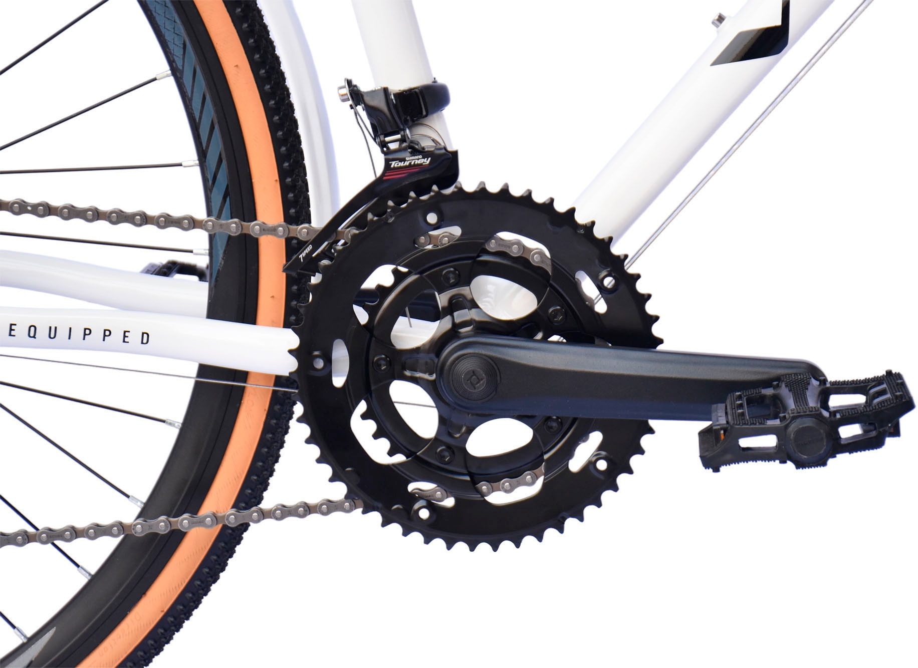 WYNN Gravelbike »GRL1.1« 14 Gang Shimano Tourney Schaltwerk Kettenschaltung