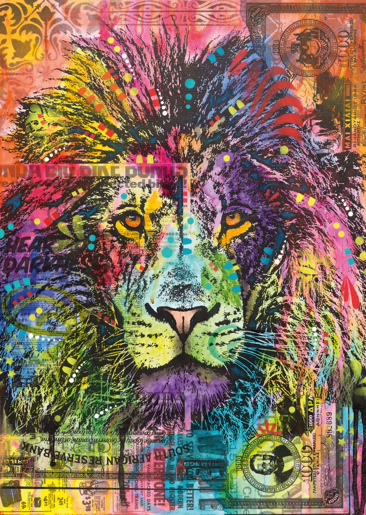 HEYE Puzzle »Lion's Heart«, Made in Europe