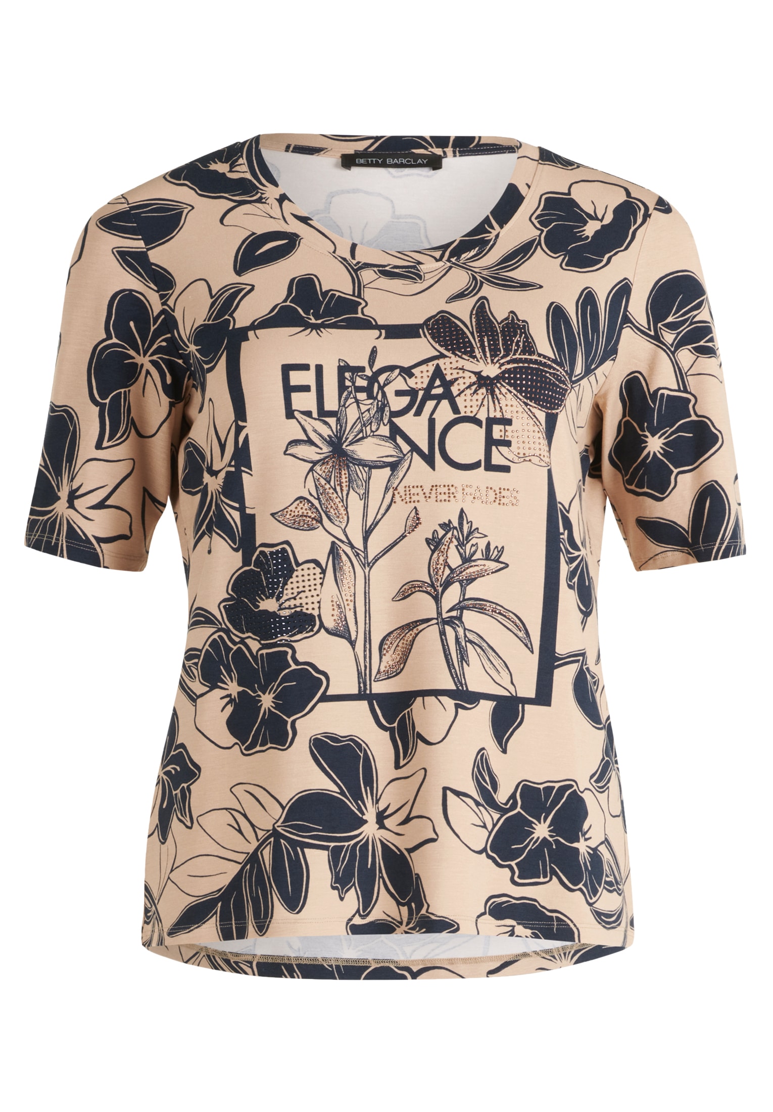 Betty Barclay Kurzarmshirt »Betty Barclay Basic Shirt mit Print«, Placement