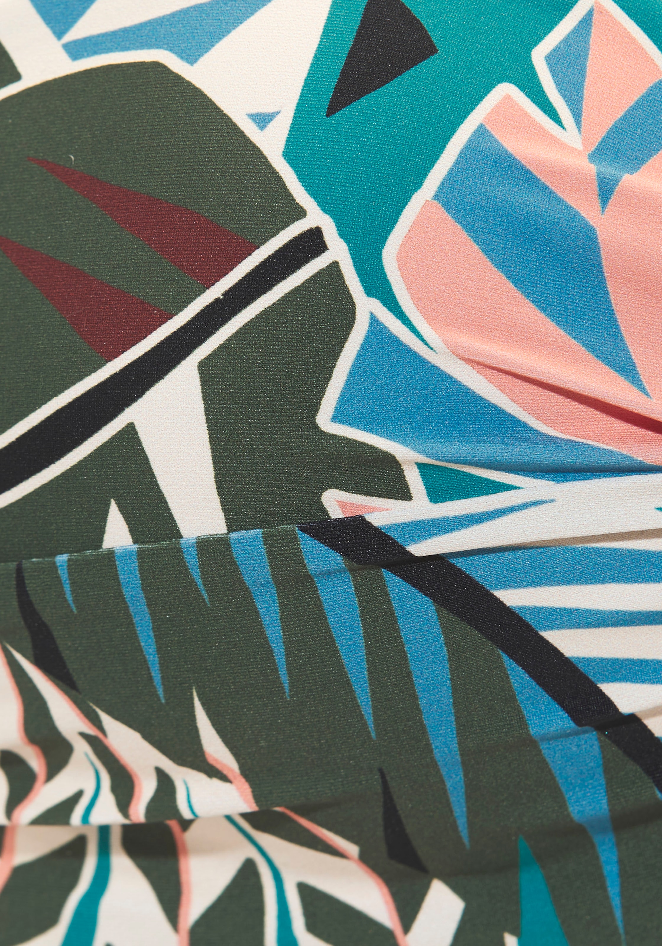 Buffalo Bügel-Bandeau-Bikini-Top »Moana« mit modernem Allover-Print