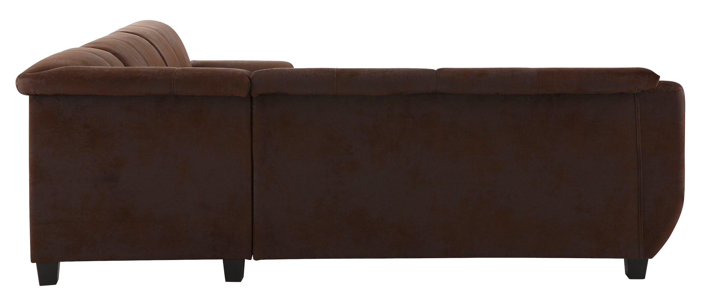 Home affaire Ecksofa »Yesterday Sitzbelastung 140 kg, L-Form«, gleichschenklig, wahlweise mit Bettfunktion