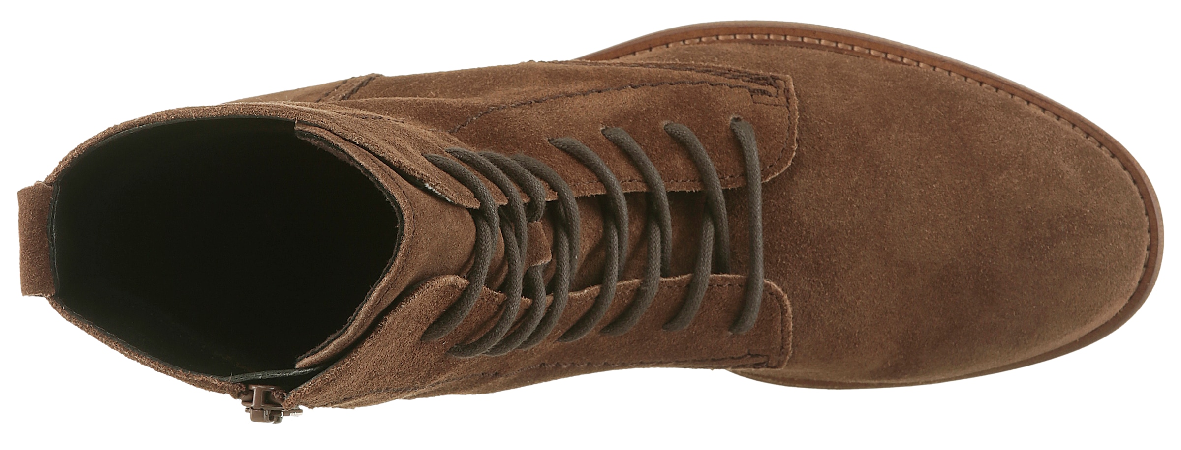 Gabor Schnürstiefelette, Blockabsatz, Schnürboots, Herbtboots mit herausnehmbarer Fußbett