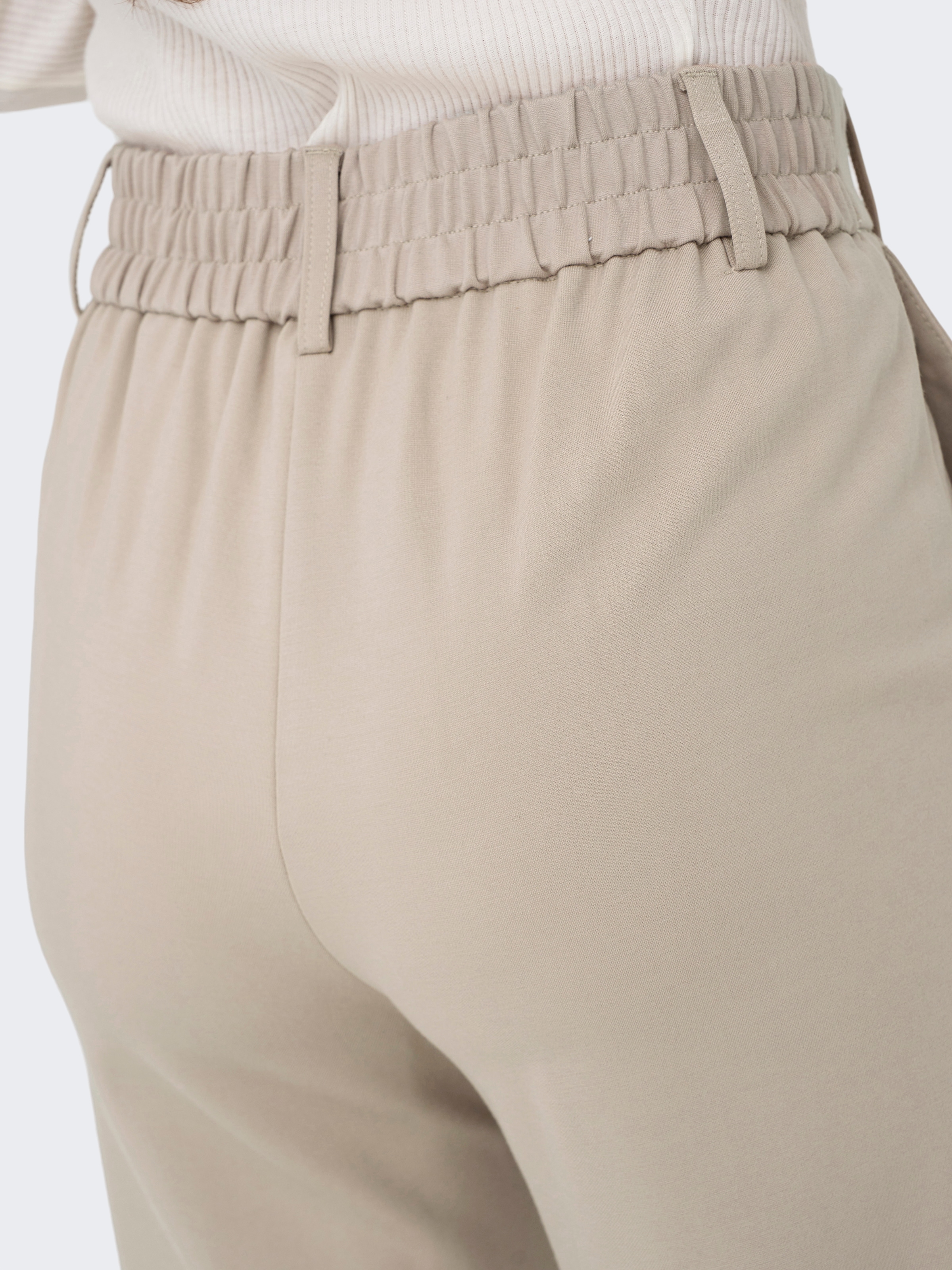 ONLY Anzughose »ONLPOPTRASH LIFE MW STRAIGHT PANT PNT«  Viskosemischung