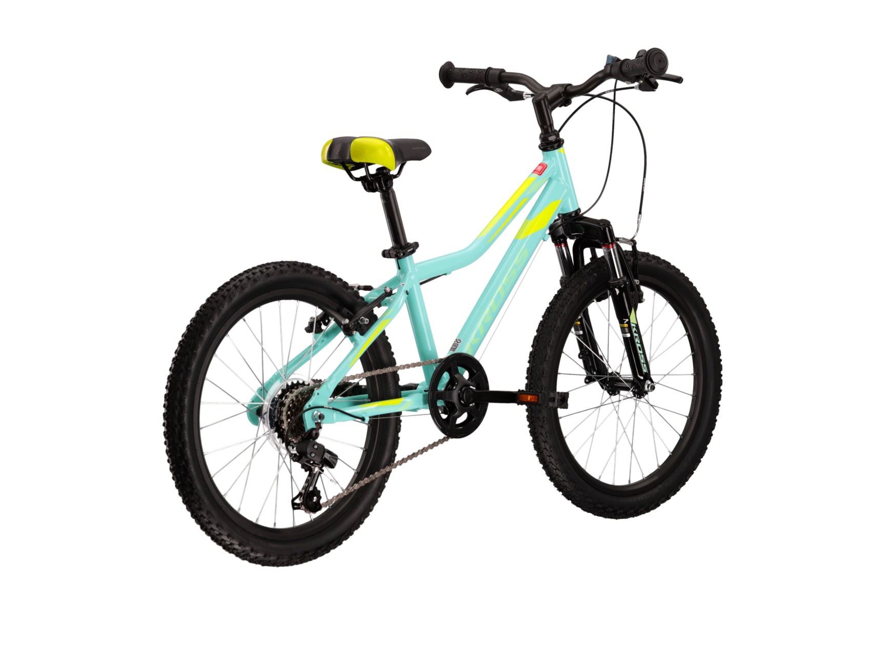 Kross Kinderfahrrad »20" Kinder-MTB Lea Mini 2.0 6 Gänge 2026« 6 Gang Shimano Tourney TY21 Schaltwerk Kettenschaltung