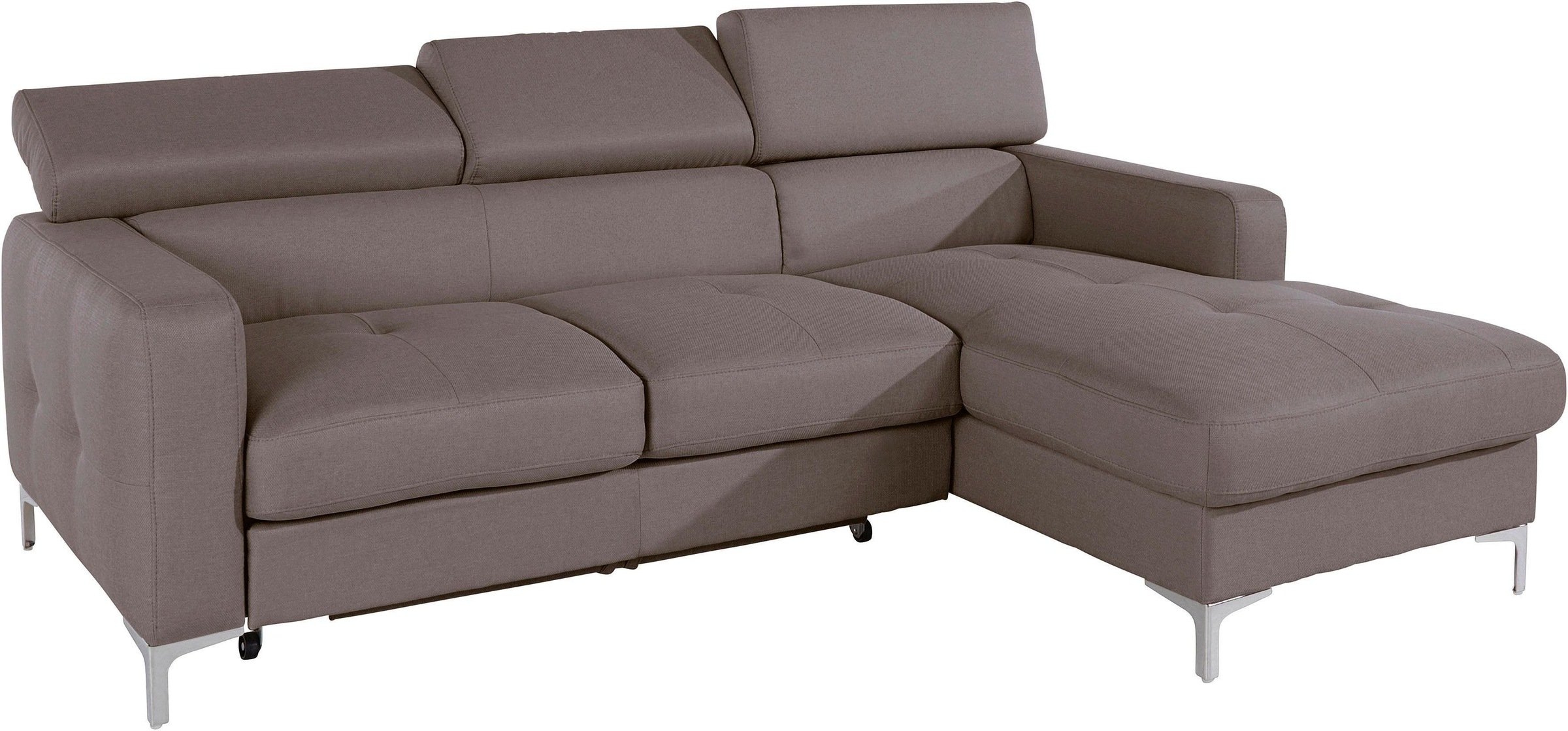 COTTA Polstergarnitur »Sammy L-Form«, (Set), Set bestehend aus: Ecksofa mit günstig online kaufen