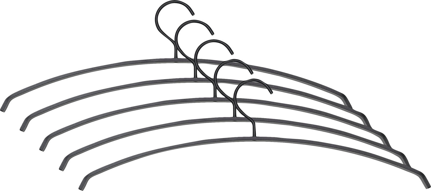 Spinder Design Kleiderbügel »Silver«, Metall, Breite 49 cm