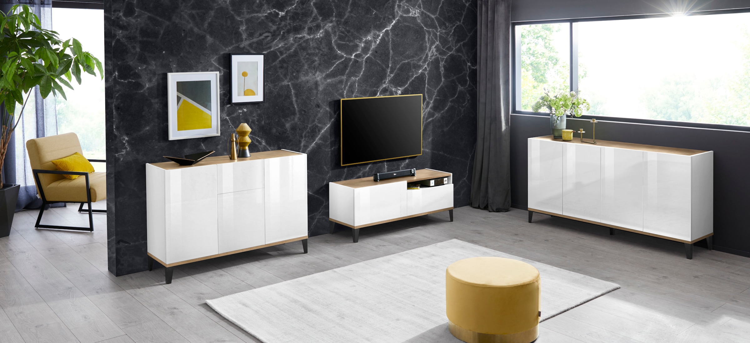 INOSIGN Sideboard »Sunrise«, Breite 120 cm