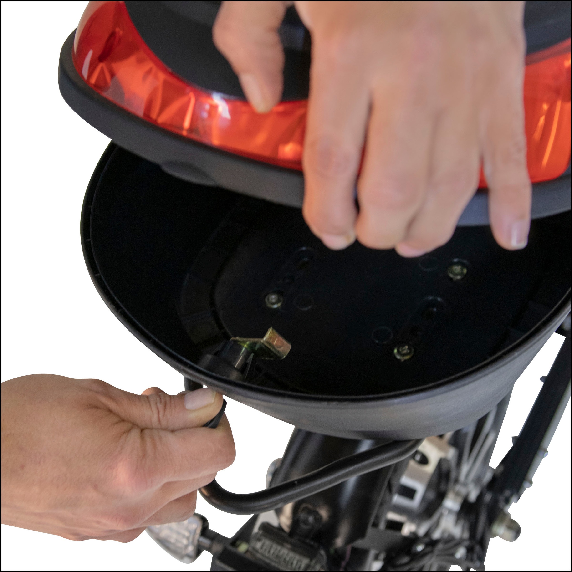 9. Bild von Forca E-Scooter »E-Faltroller Revoluzzer Safety Plus: 48V/20Ah Li-Ionen mit Gepäckfach«, 20 km/h, 40 km, klappbar