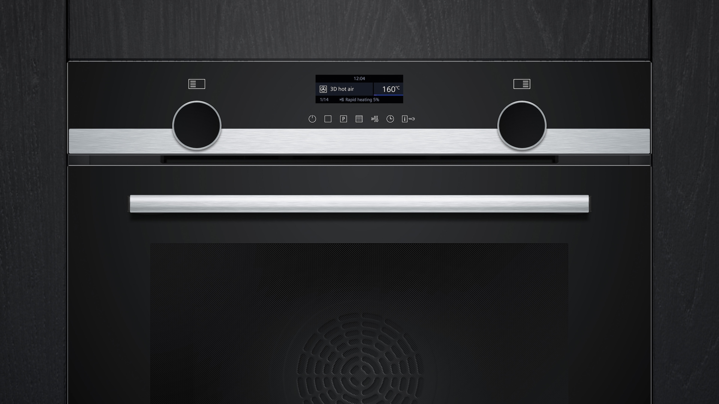 SIEMENS Pyrolyse Backofen iQ500 »HB579GBR3«, mit Teleskopauszug nachrüstbar, Pyrolyse-Selbstreinigung, AirFry-Funktion