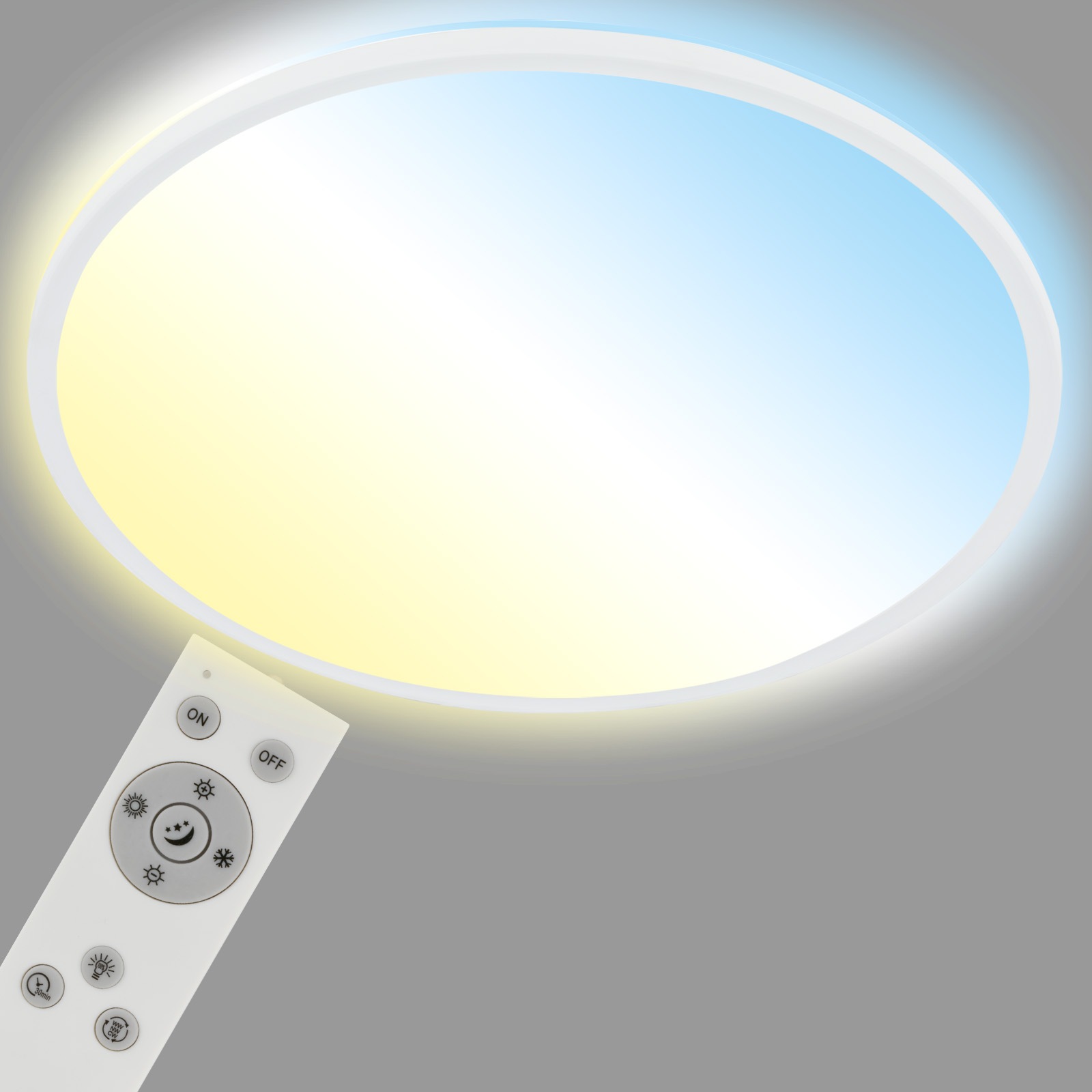 Briloner Leuchten LED Panel »SLIM« mit Fernbedienung