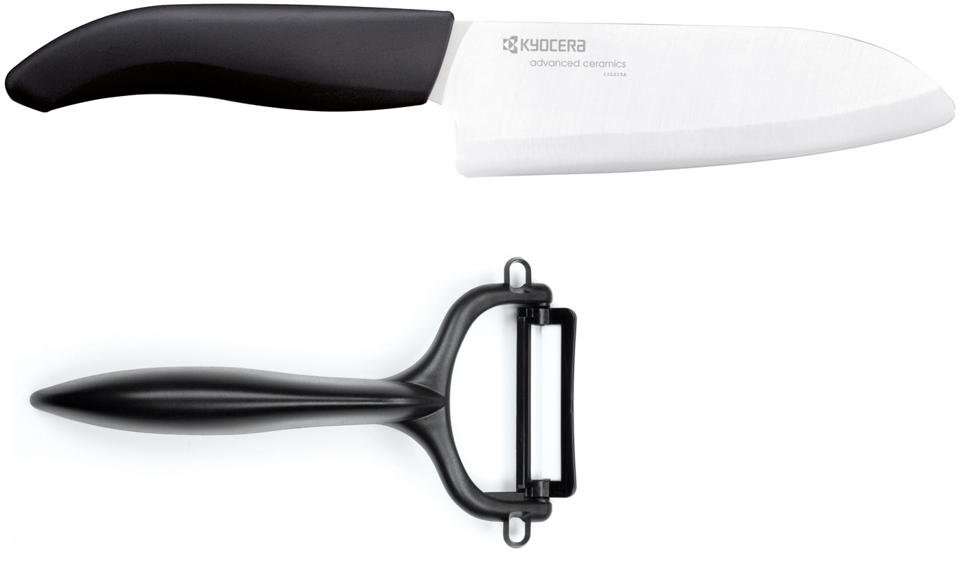 KYOCERA Messer-Set extrem scharfe Hochleistungskeramik-Klinge günstig online kaufen