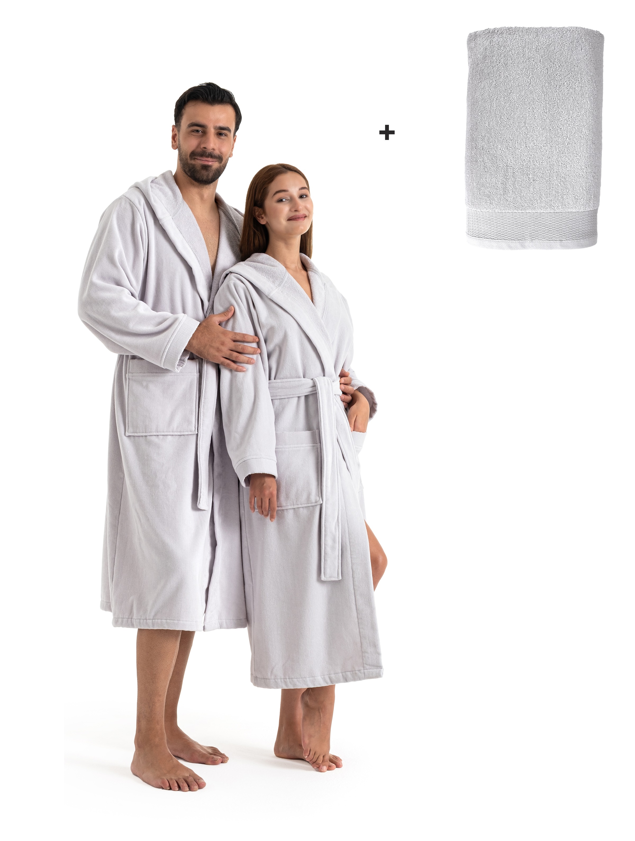 OTTO home Unisex-Bademantel »Fenya, 330 g/m², ideal für Sauna & Spa, Hotelb günstig online kaufen
