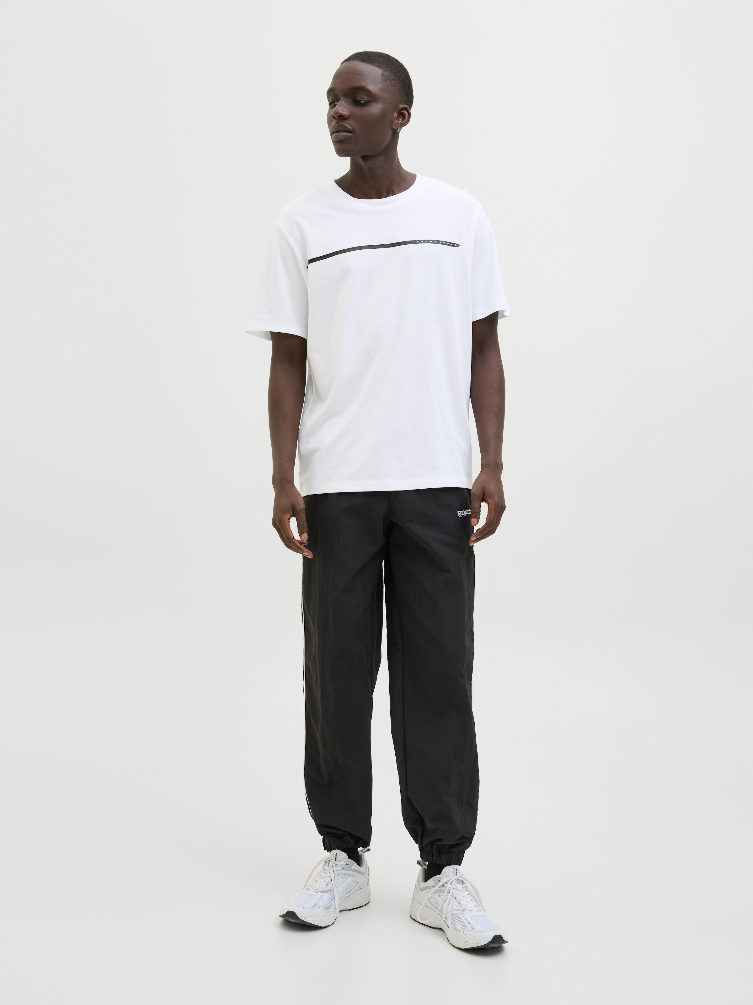 Jack & Jones T-Shirt »JCOFUSION FULL BRANDING TEE SS CREW NOOS«