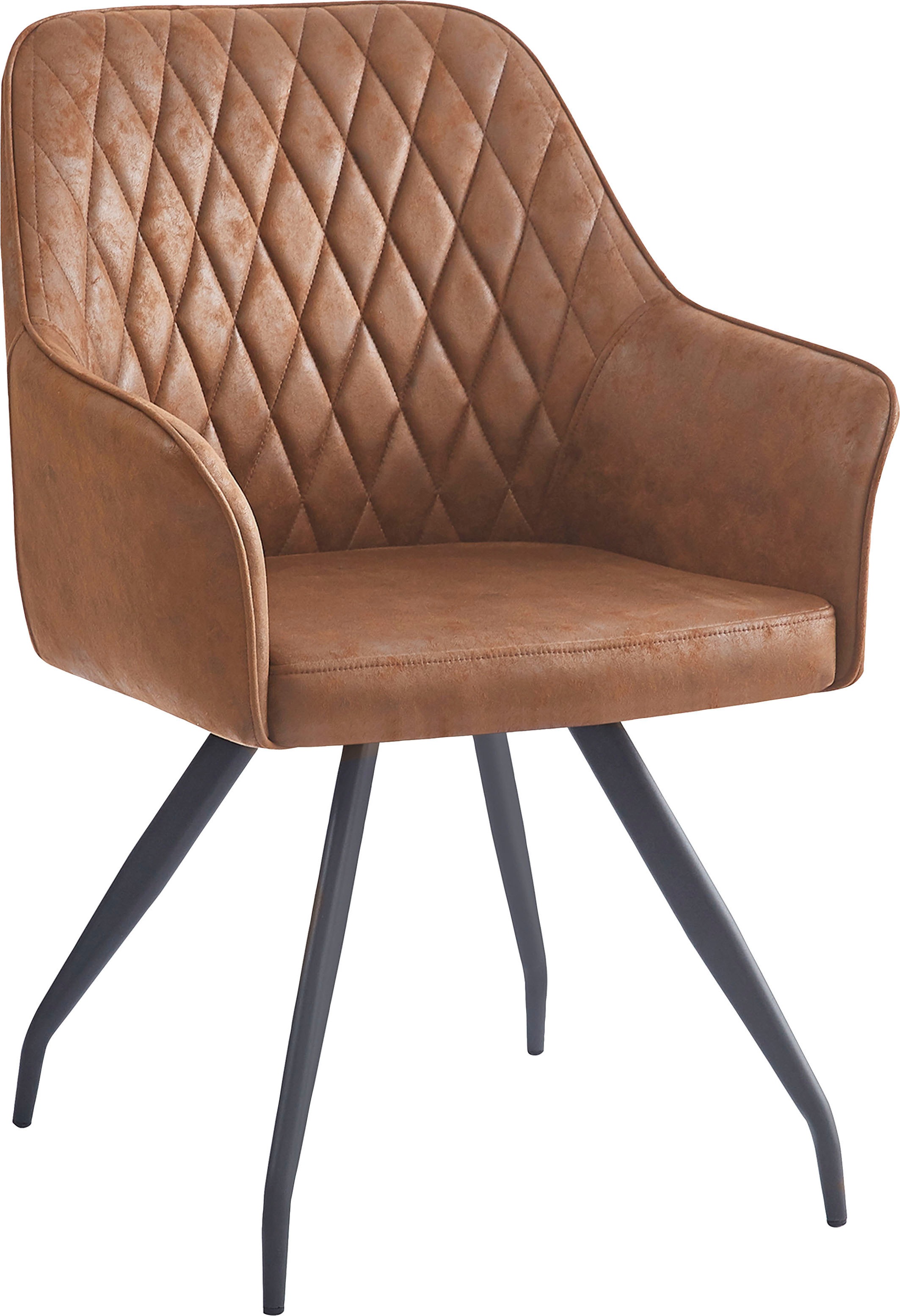 Kayoom Polsterstuhl »Stuhl Amber 225, Eleganter Stuhl mit Steppung«, 1 St., günstig online kaufen