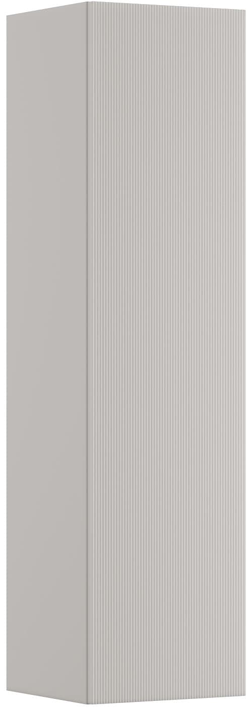 welltime Hängeschrank »FLOW STRIPE rechts/links montierbar, Breite 35 cm, modernes Design« Schrank mit 3 Einlegeböden, Push-to-open-Function
