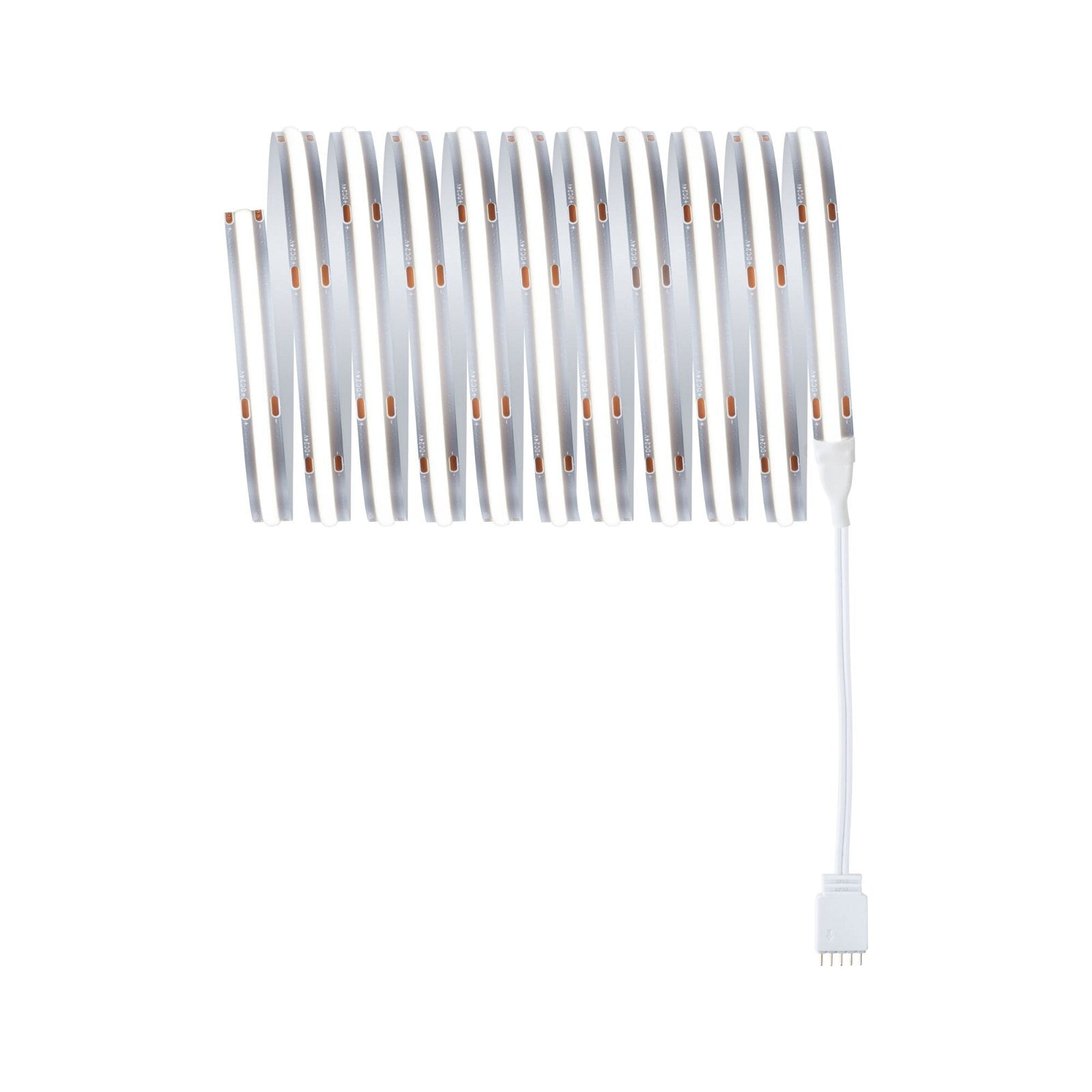 Paulmann LED-Streifen »MaxLED 500 Basis Set 3m Daylight 6500K 19W 230/24V silber Kunststoff«, 1 St.-flammig, Full-Line COB