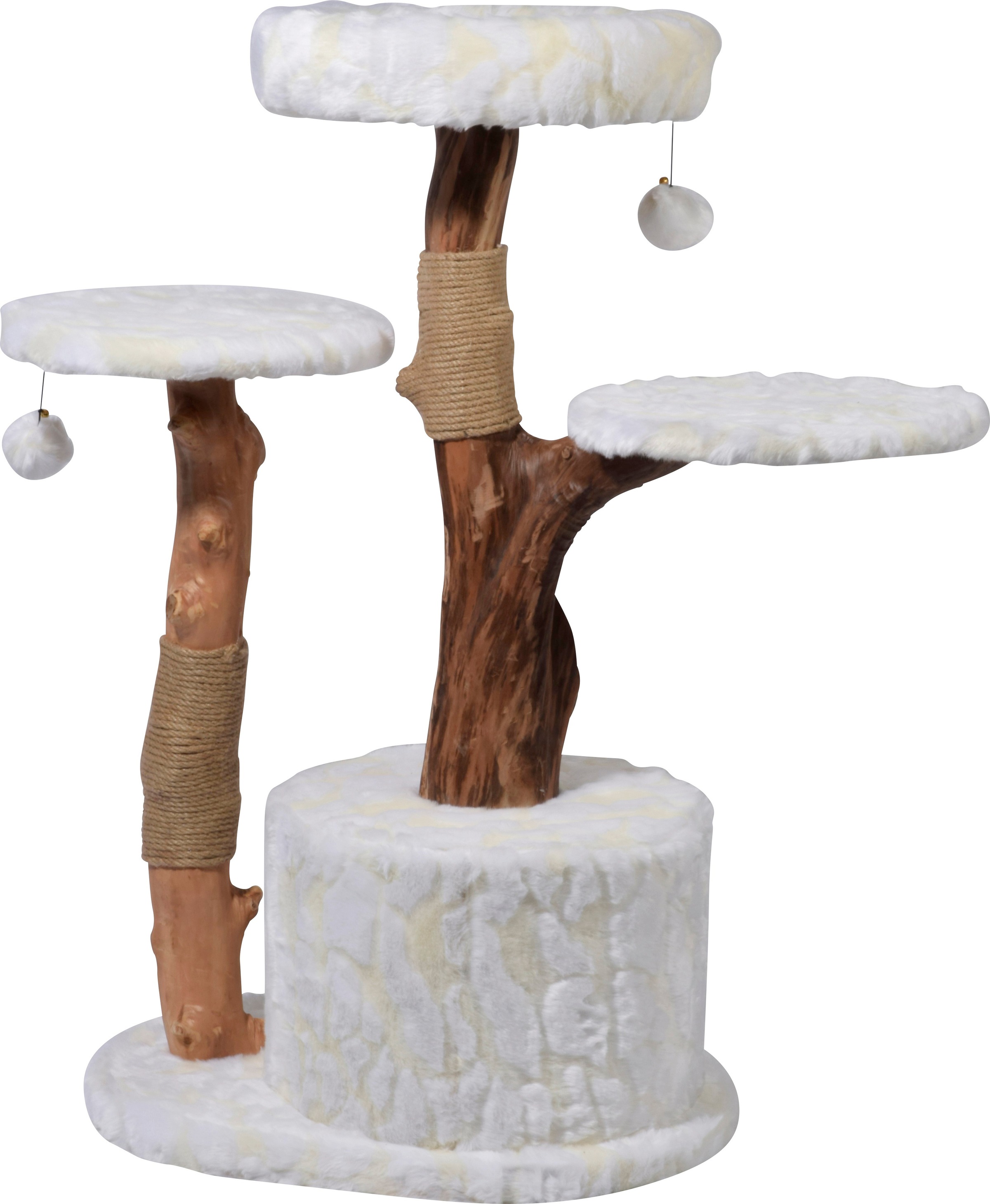 2. Bild von dobar Kratzbaum »Frosty«, hoch, BxTxH: 60x45x102 cm