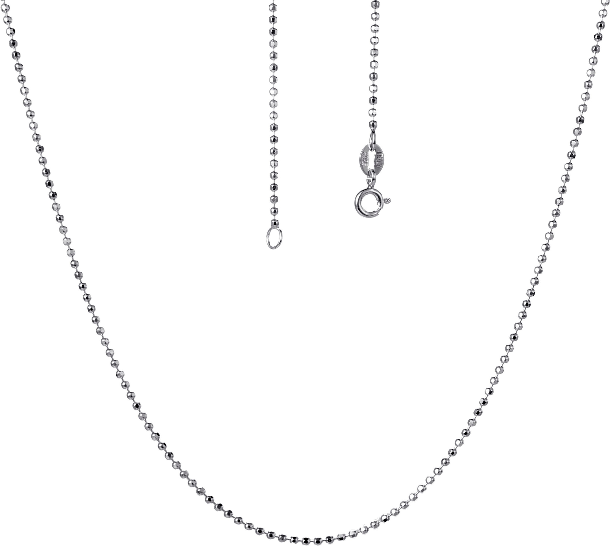 Firetti Silberkette »Schmuck Geschenk Silber 925 Armband Kette Fußkette Bauchkette Kugeln«, in verschiedenen Längen erhältlich