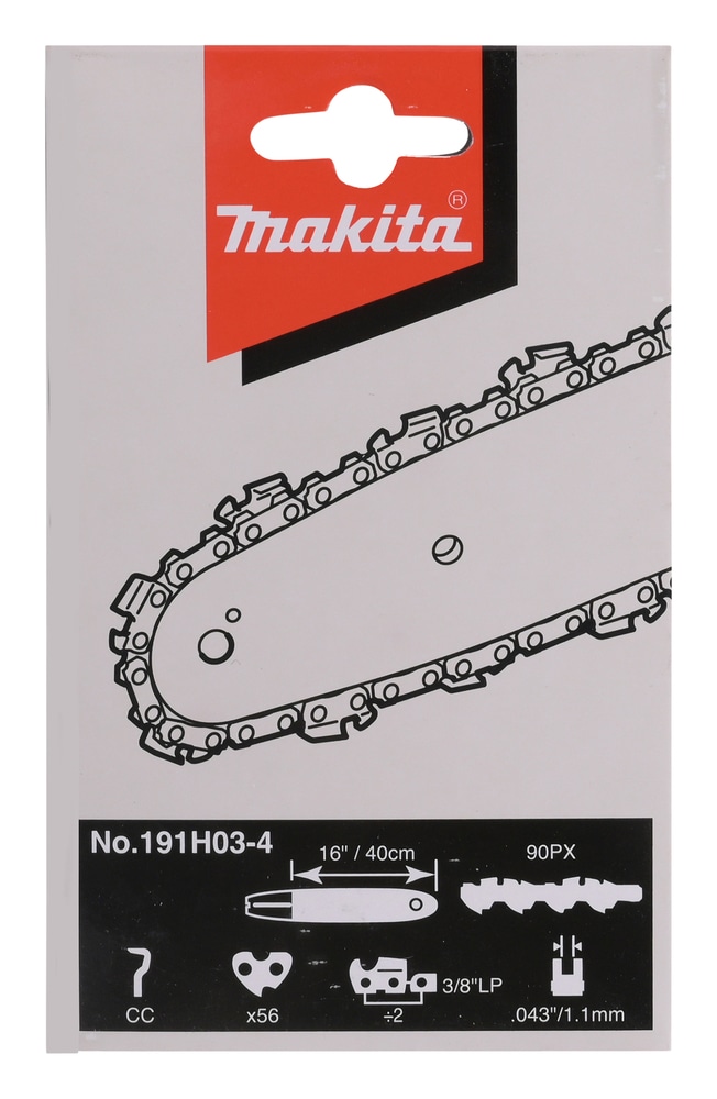 Makita Ersatzkette »»191H03-4««, (1 tlg.), für Sägekette, 90PX, 40cm, BxL: 75x75 cm, Edelstahl