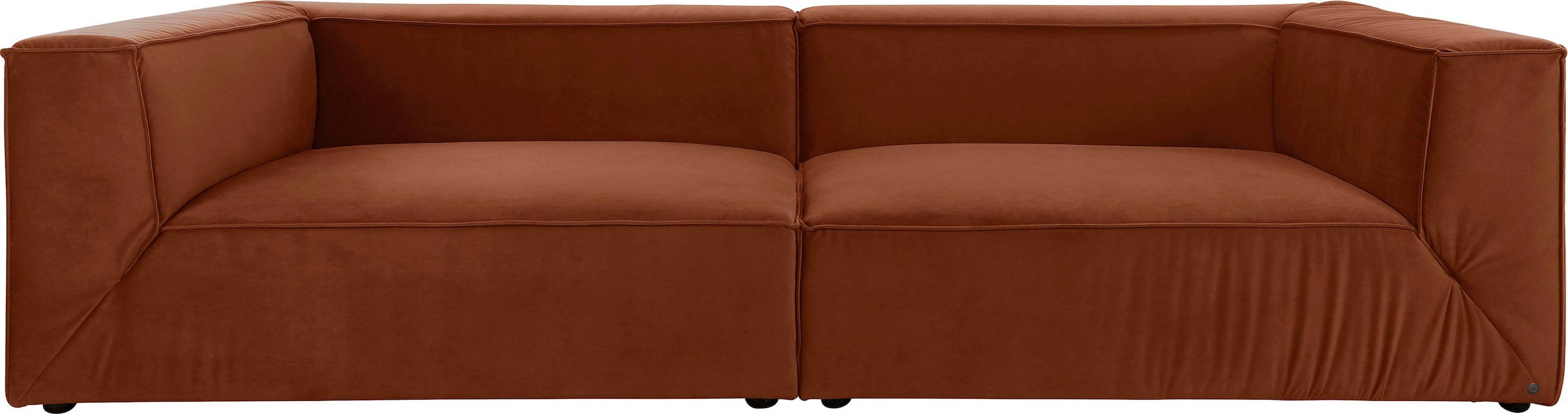 TOM TAILOR auf 129 Rechnung cm 2 Big-Sofa mit »BIG CUBE«, Tiefe kaufen HOME Breiten, wahlweise Sitztiefenverstellung, in