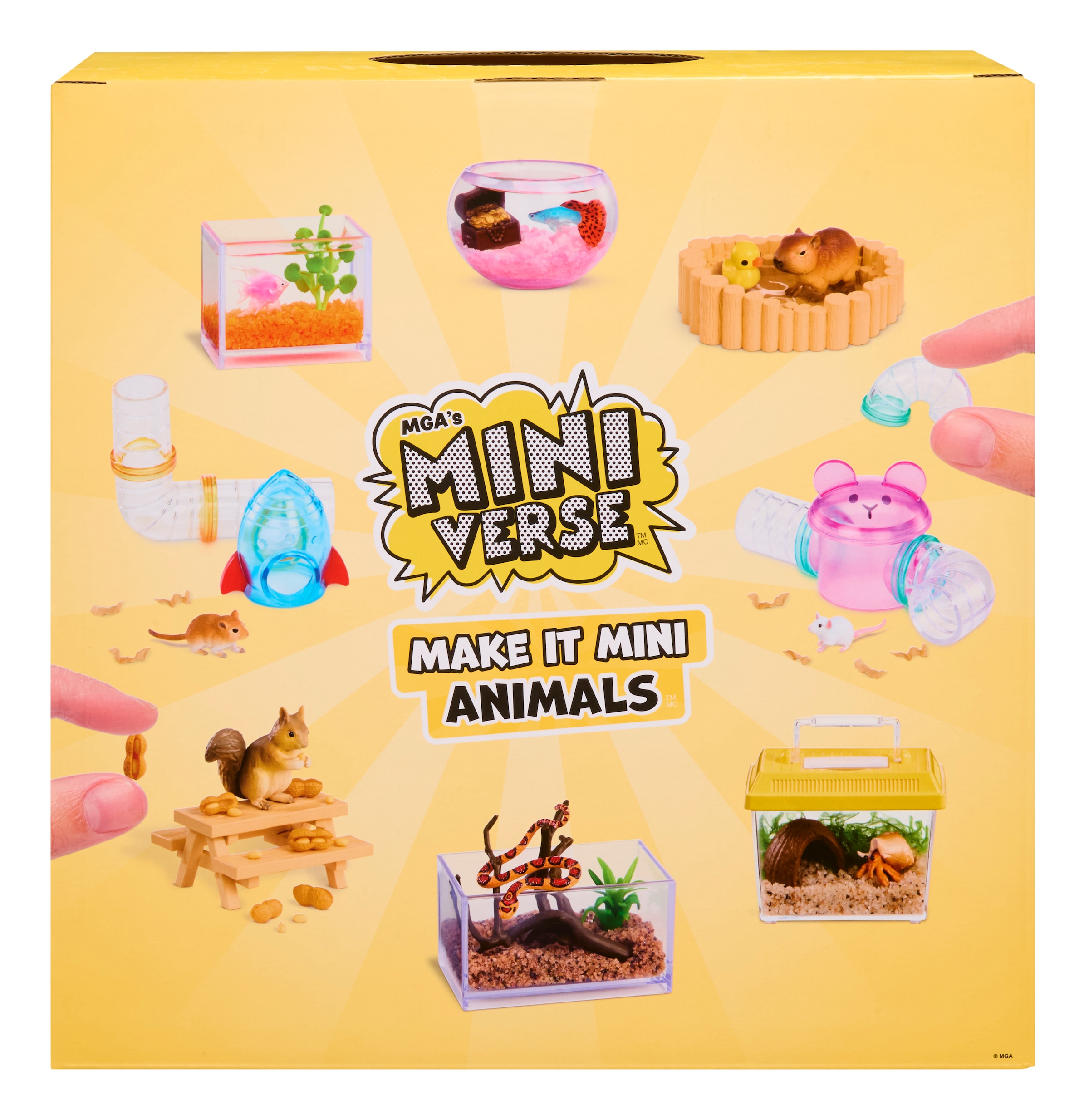 MGA ENTERTAINMENT Kreativset »MGA's Miniverse - Make It Mini Animals Series 3«