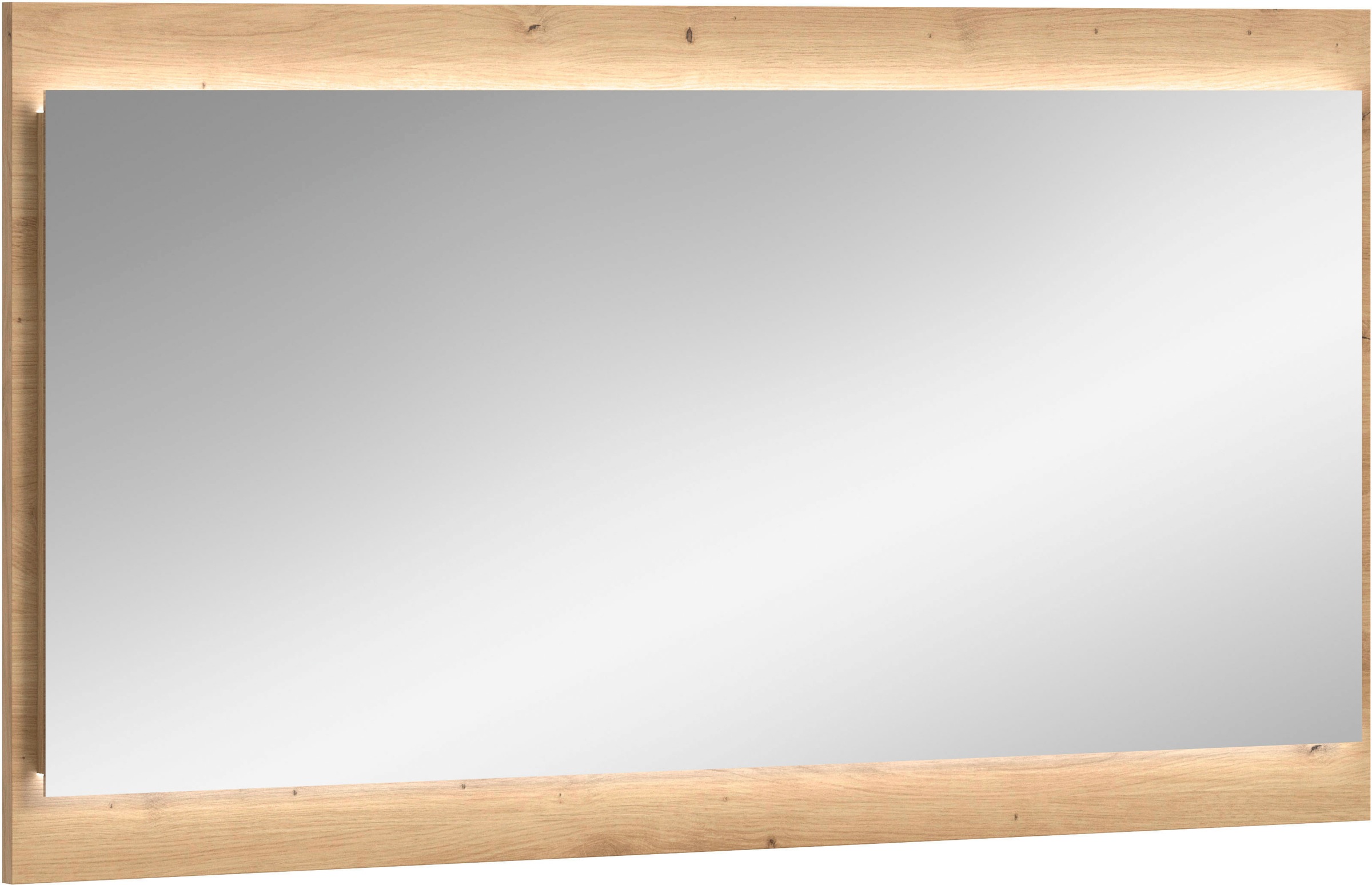 INOSIGN Wandspiegel »EVRID, Breite 110 cm, Rahmenoptik, farblich abgesetze günstig online kaufen