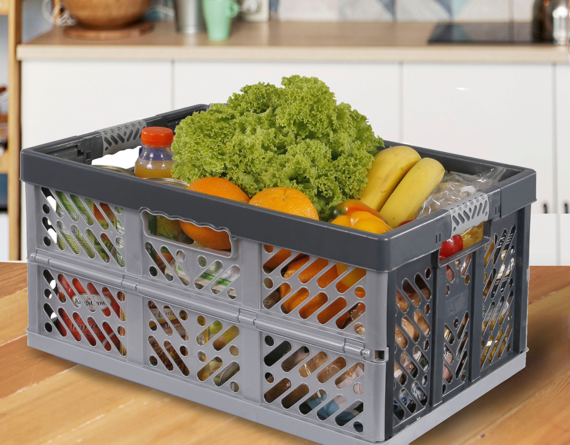 keeeper Klappbox »ben, Profi-Klappbox mit Soft-Touch-Griffen, 54 x 37 x 28 cm«, (1 tlg.), Soft-Touch-Griffe, zusammenklappbar