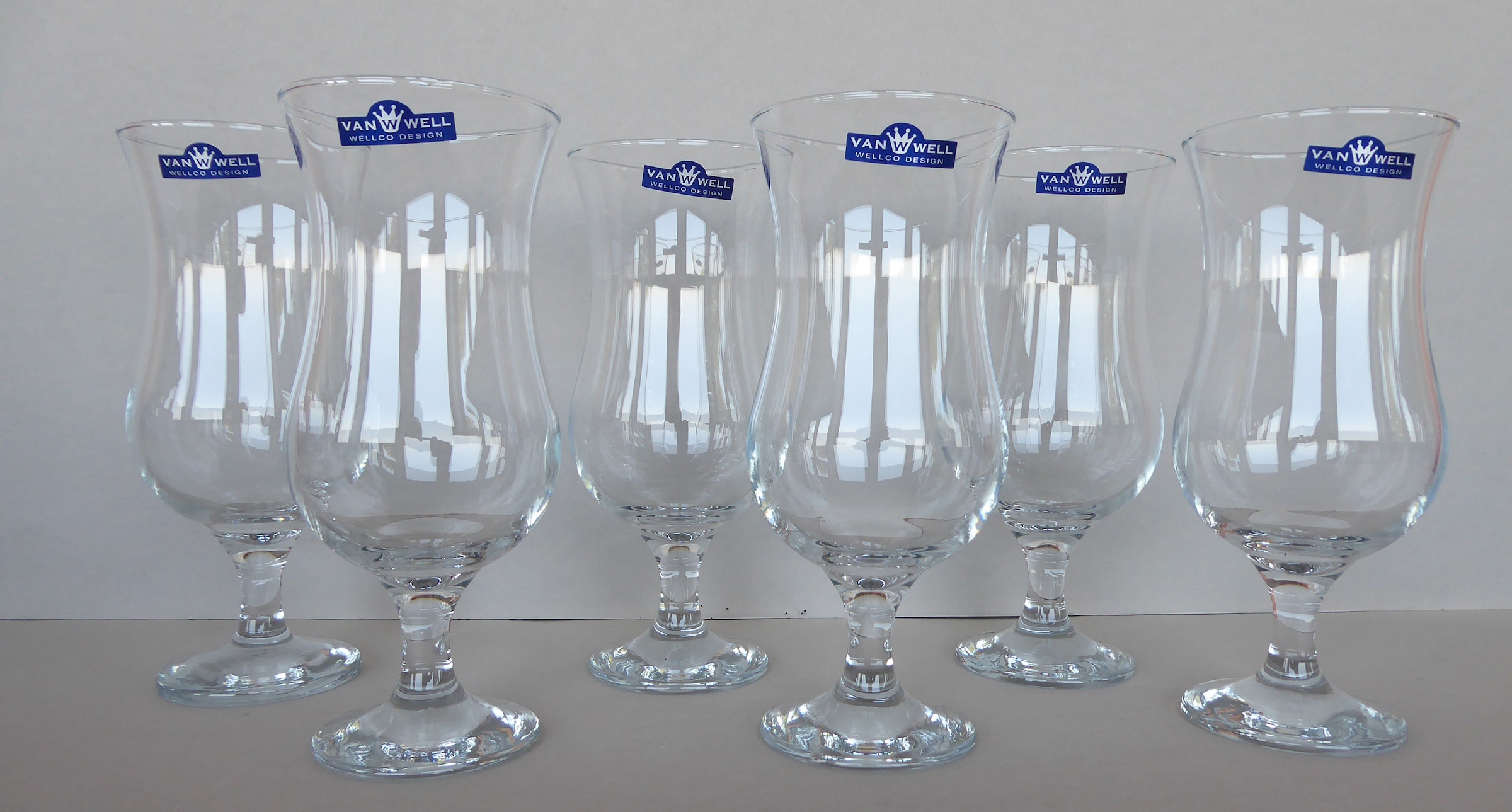 van Well Cocktailglas, (Set, 6 tlg.), 46 cl, 6-teilig
