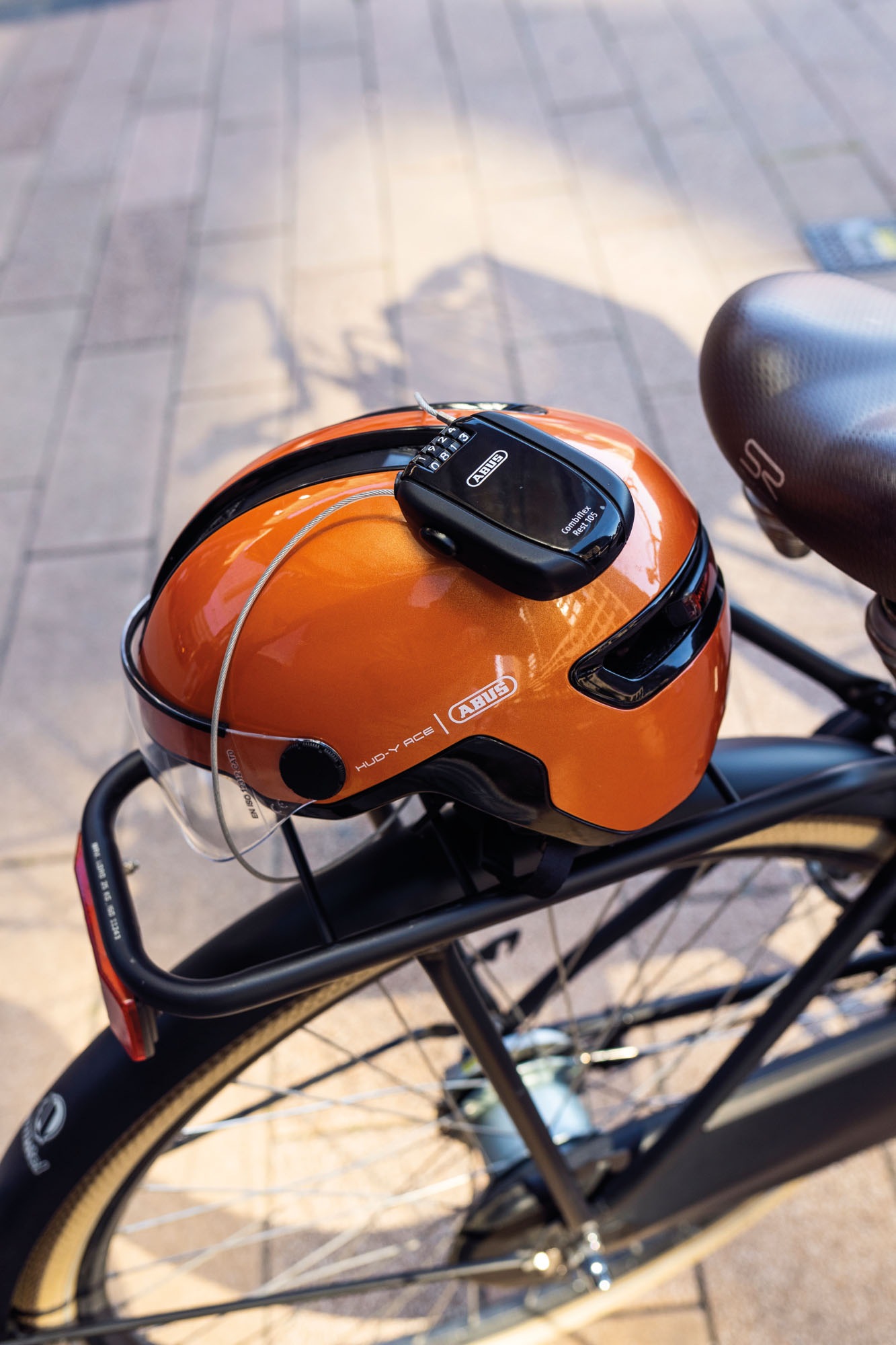 ABUS Aufrollkabelschloss »Combiflex Rest 105«